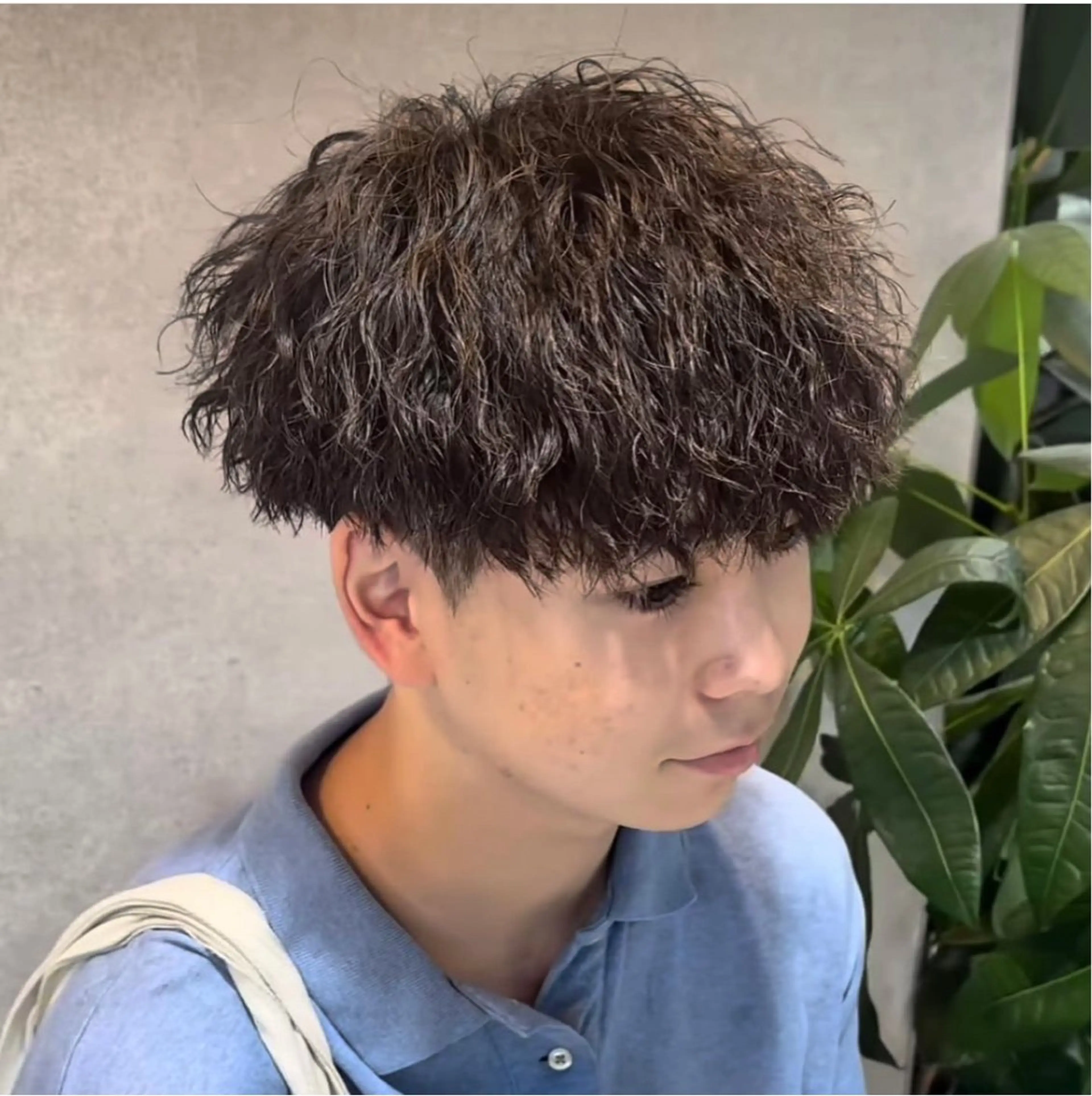 パーマ メンズ カット パーマ 🌟あゆ🌟 女子ウケスタイルのヘアスタイル