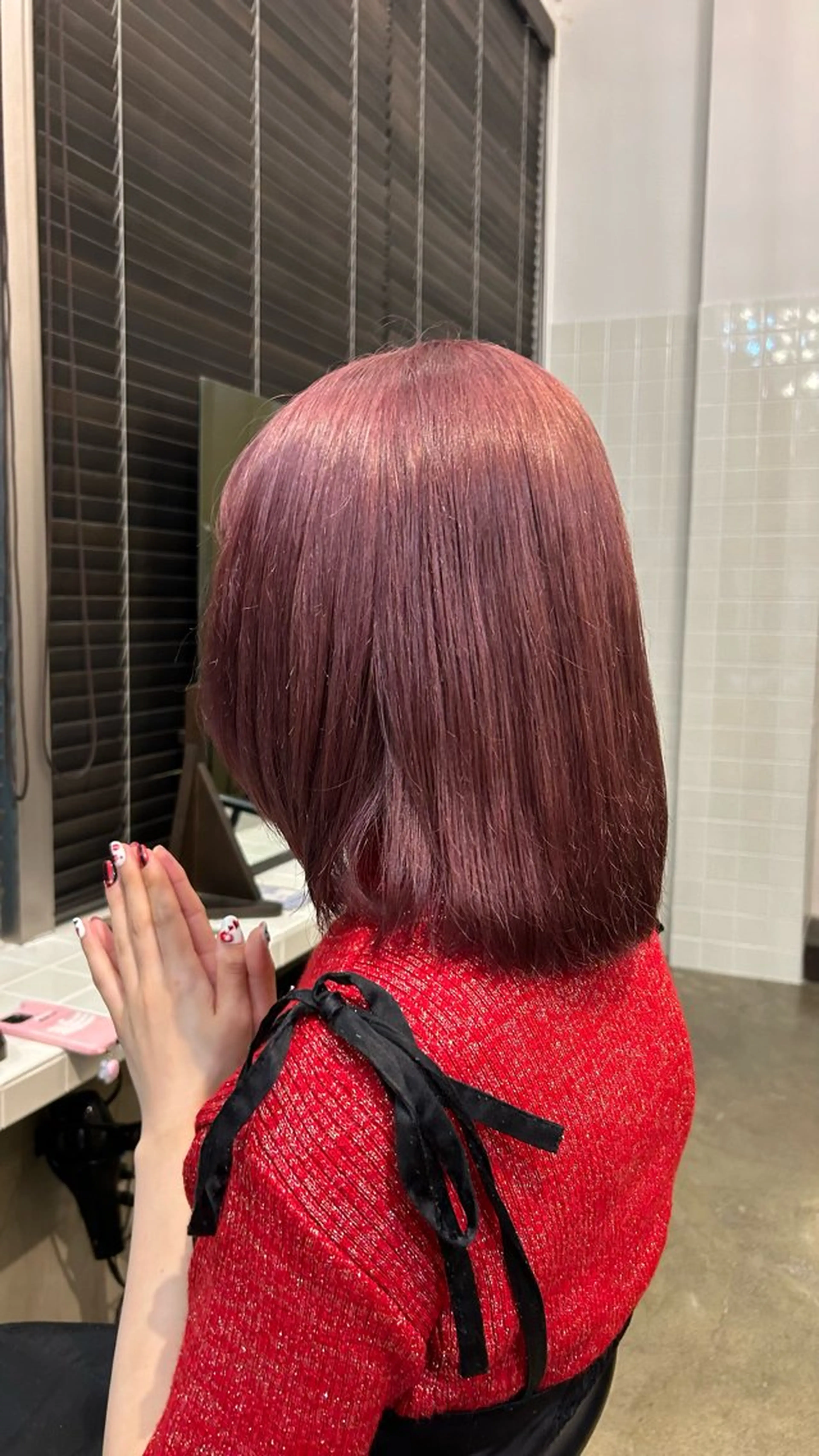 ミディアム カラー ブリーチ ダブルカラー 似合わせカット カラー🪿 moeのヘアスタイル