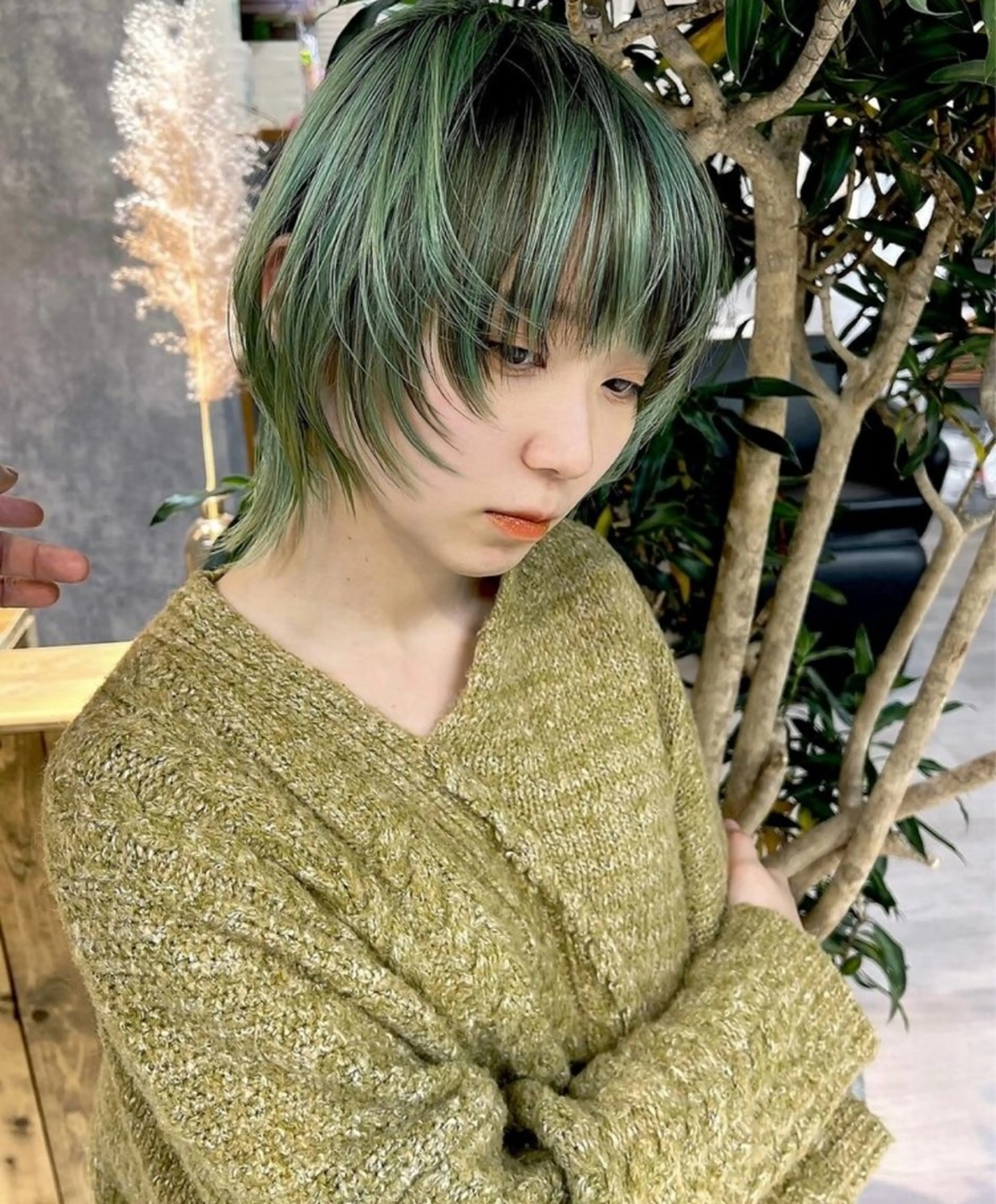 ショート カラー ヘアカラー ♡ウルフ/レイヤー ハイトーン/yucoのヘアスタイル