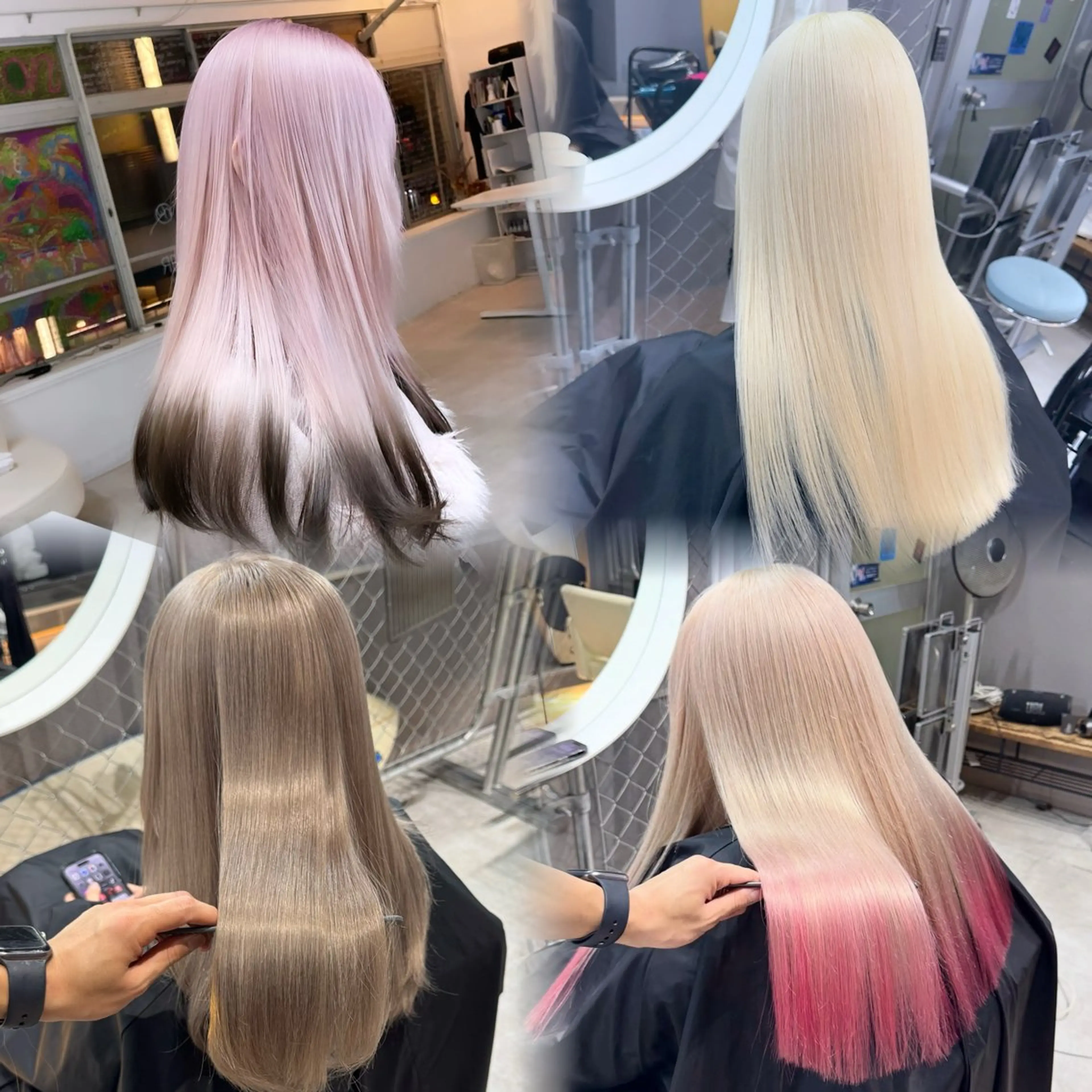ロング ロング ヘアカラー tet 店長 RIKITOのヘアスタイル