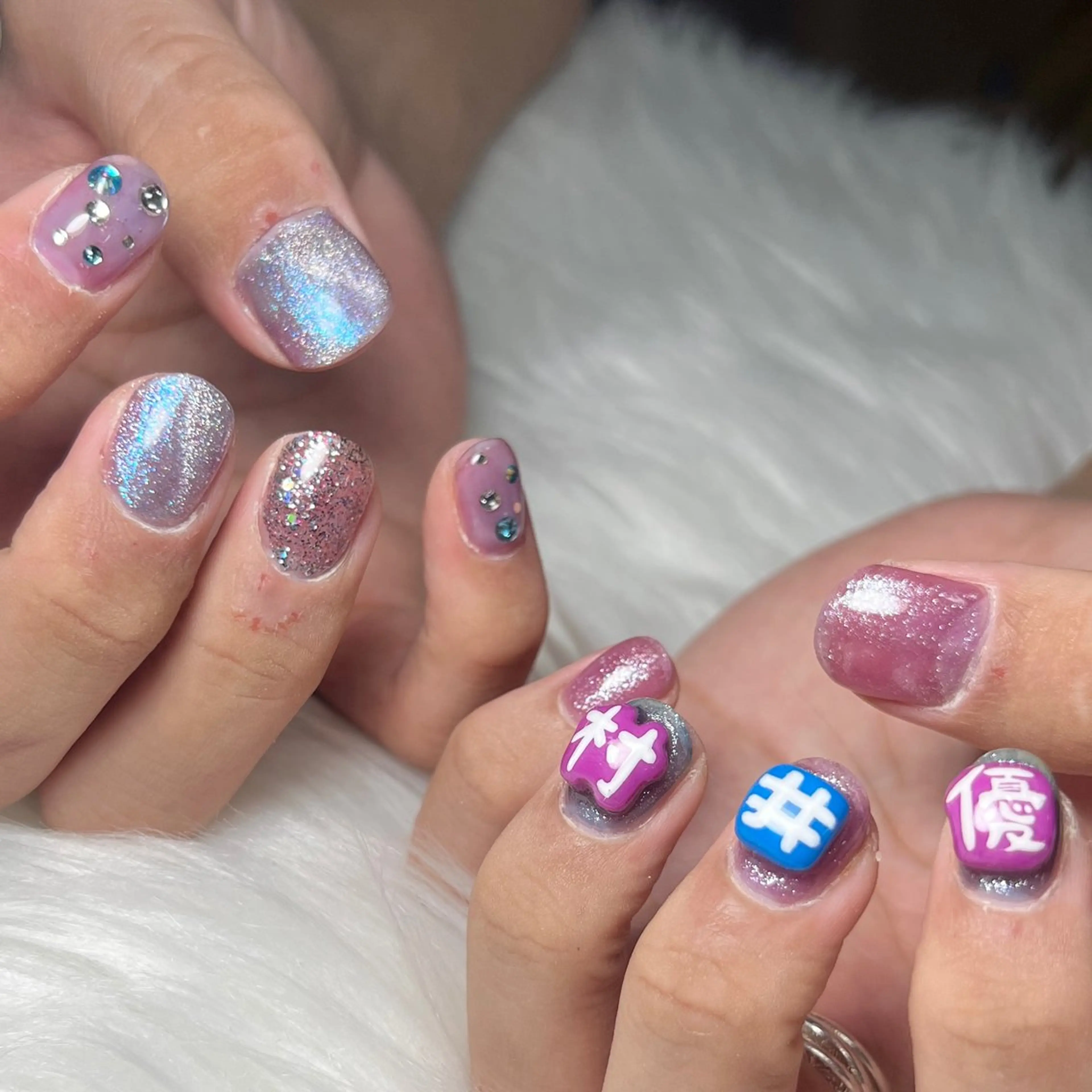 ネイル ハンドネイル 【Yappy🌈】 💖P-tanaのネイルデザイン