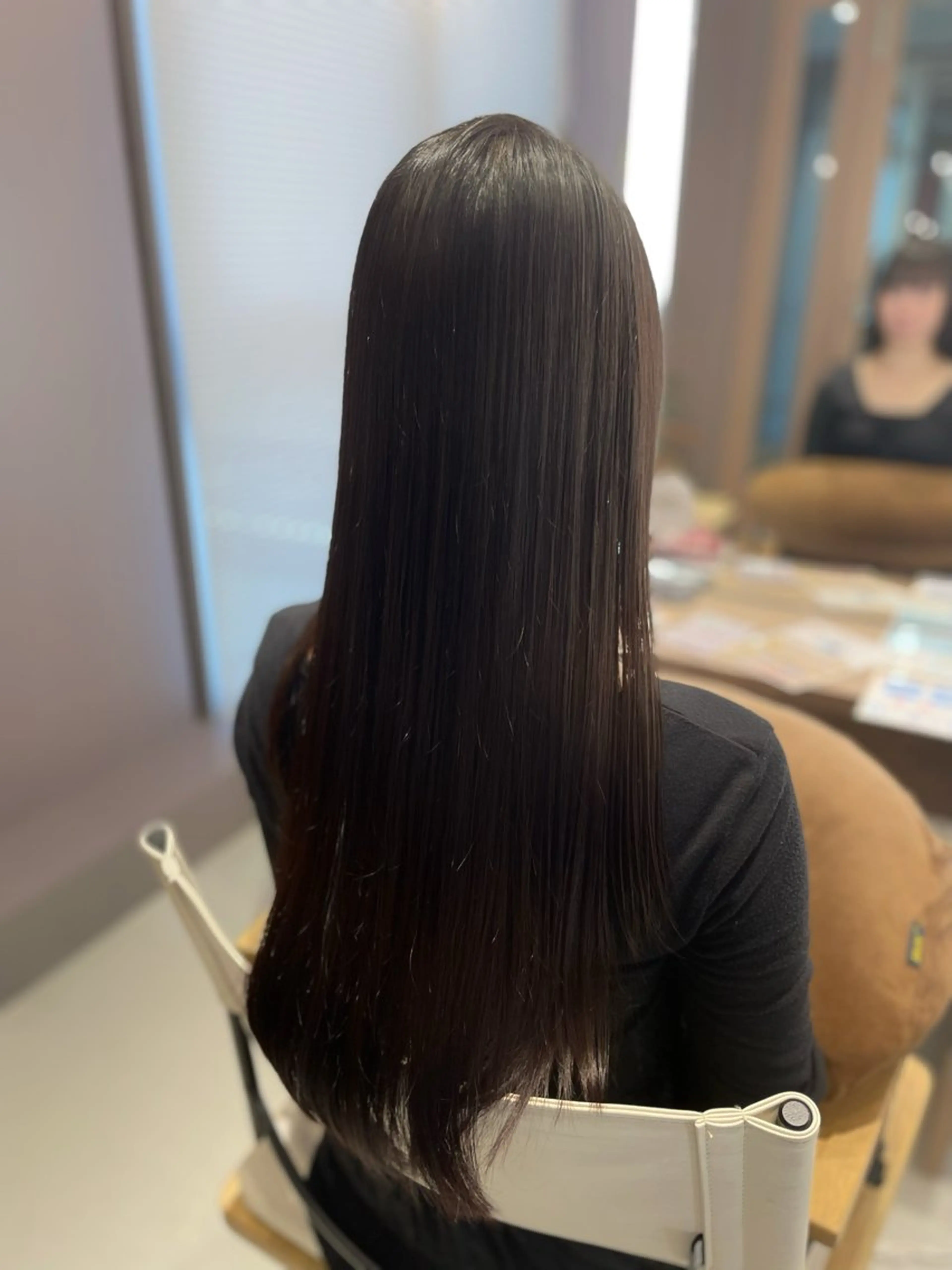 ロング 縮毛矯正 トリートメント 髪質改善/ナチュラル /平野 広大のヘアスタイル