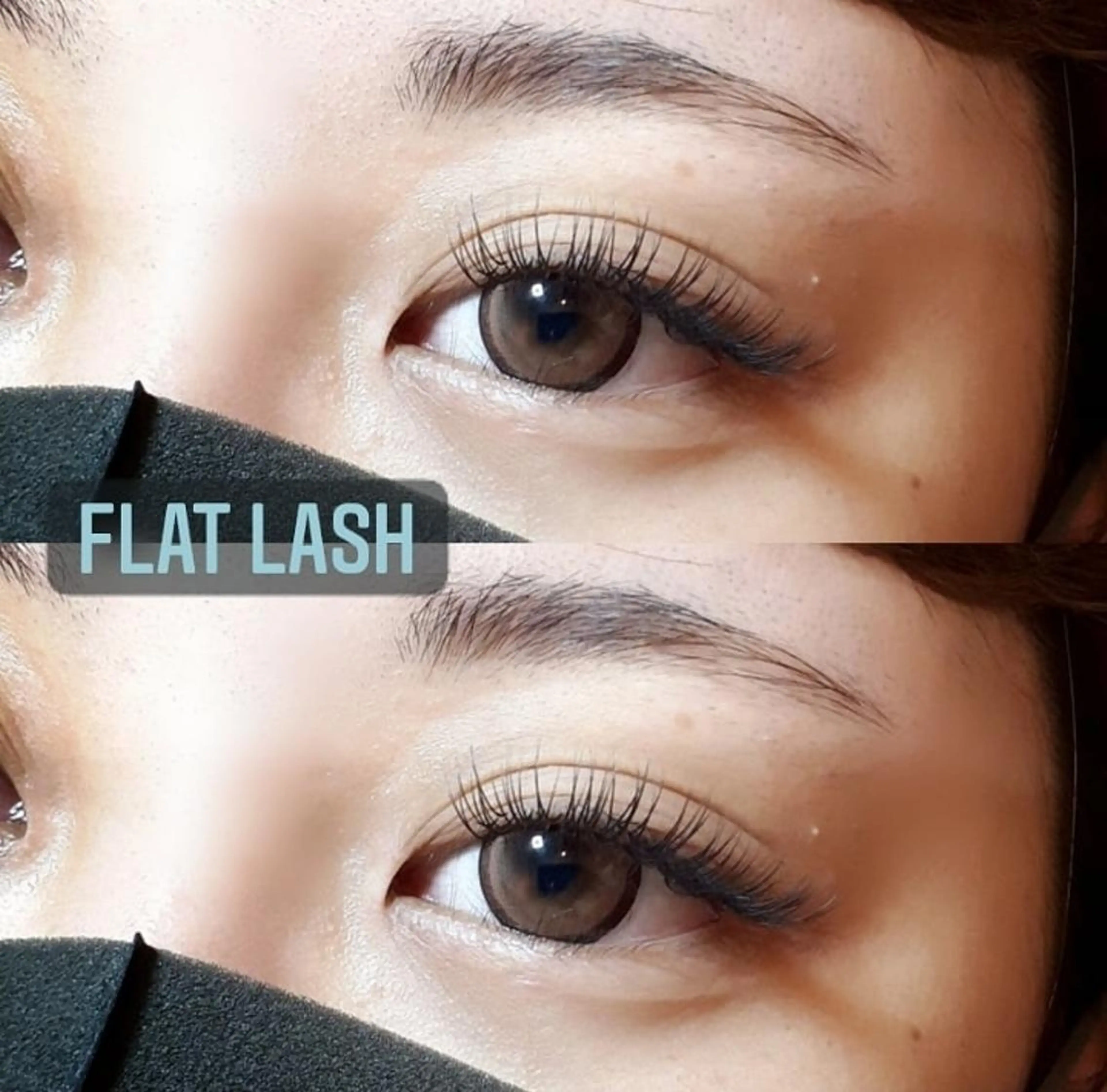 マツエク・マツパ Cカール フラットラッシュ Jカール 💜bora .のネイルデザイン