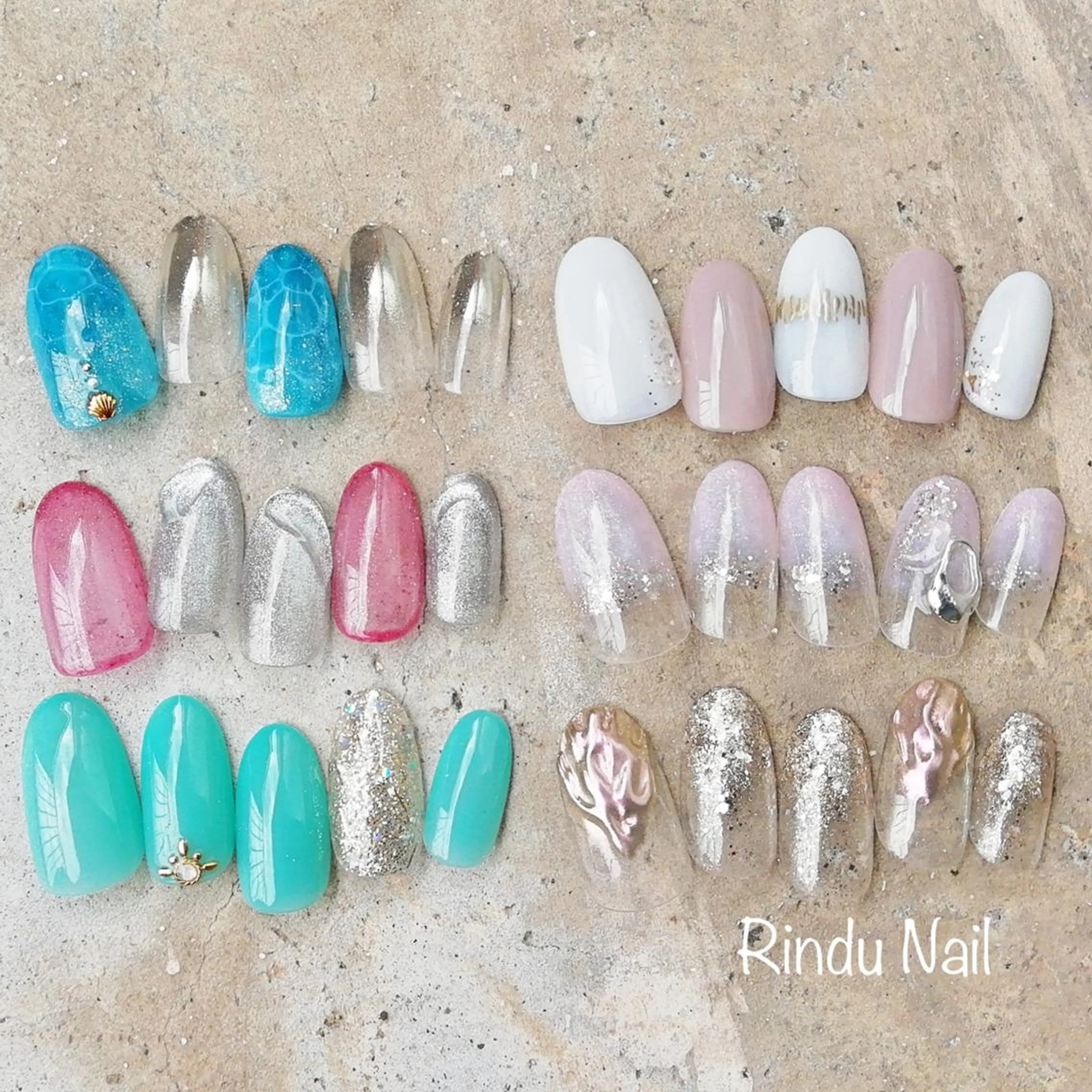 ネイル Rindu Nail 名駅miniのネイルデザイン