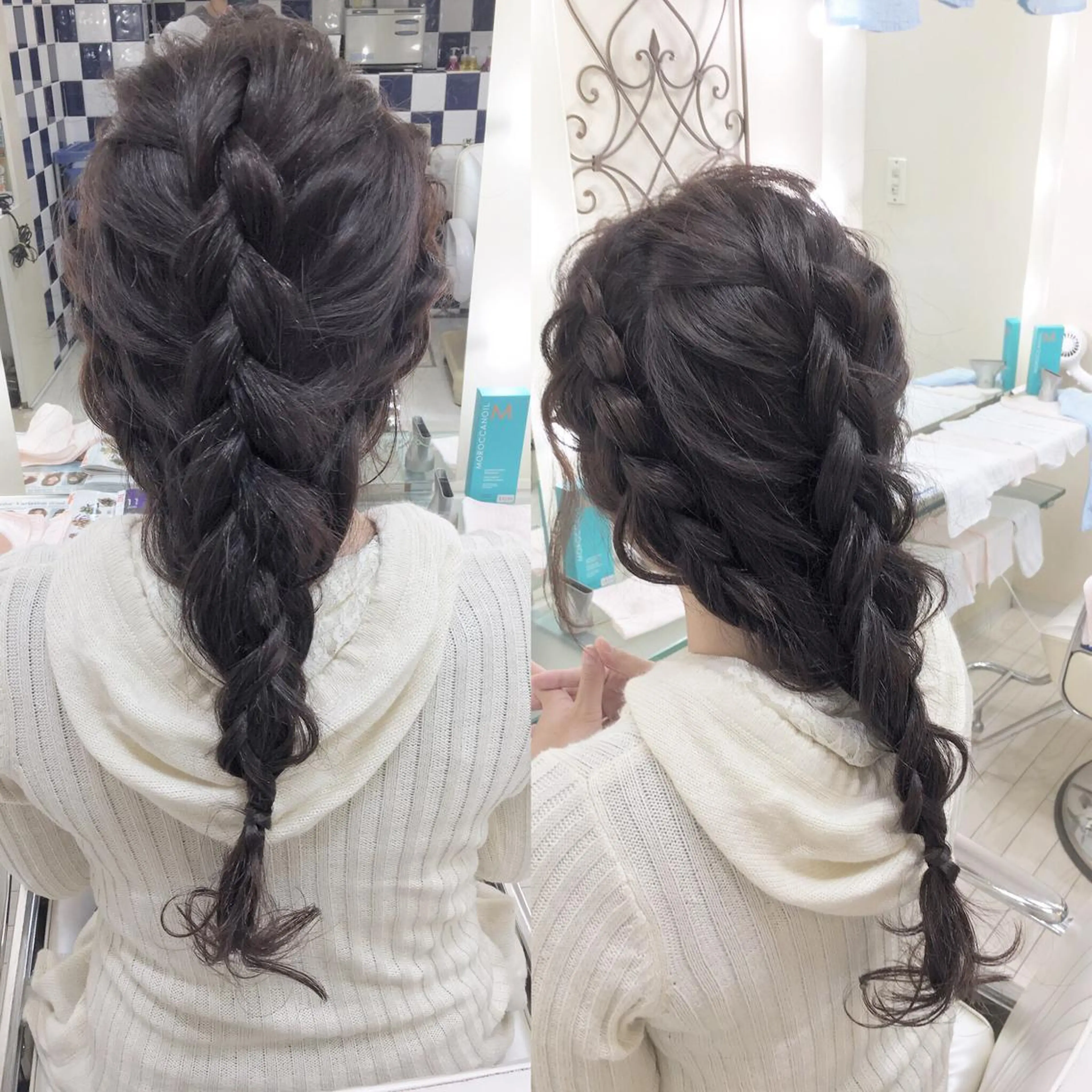 ヘアアレンジ 三つ編み Tukka所属・柳澤 興輝のヘアスタイル