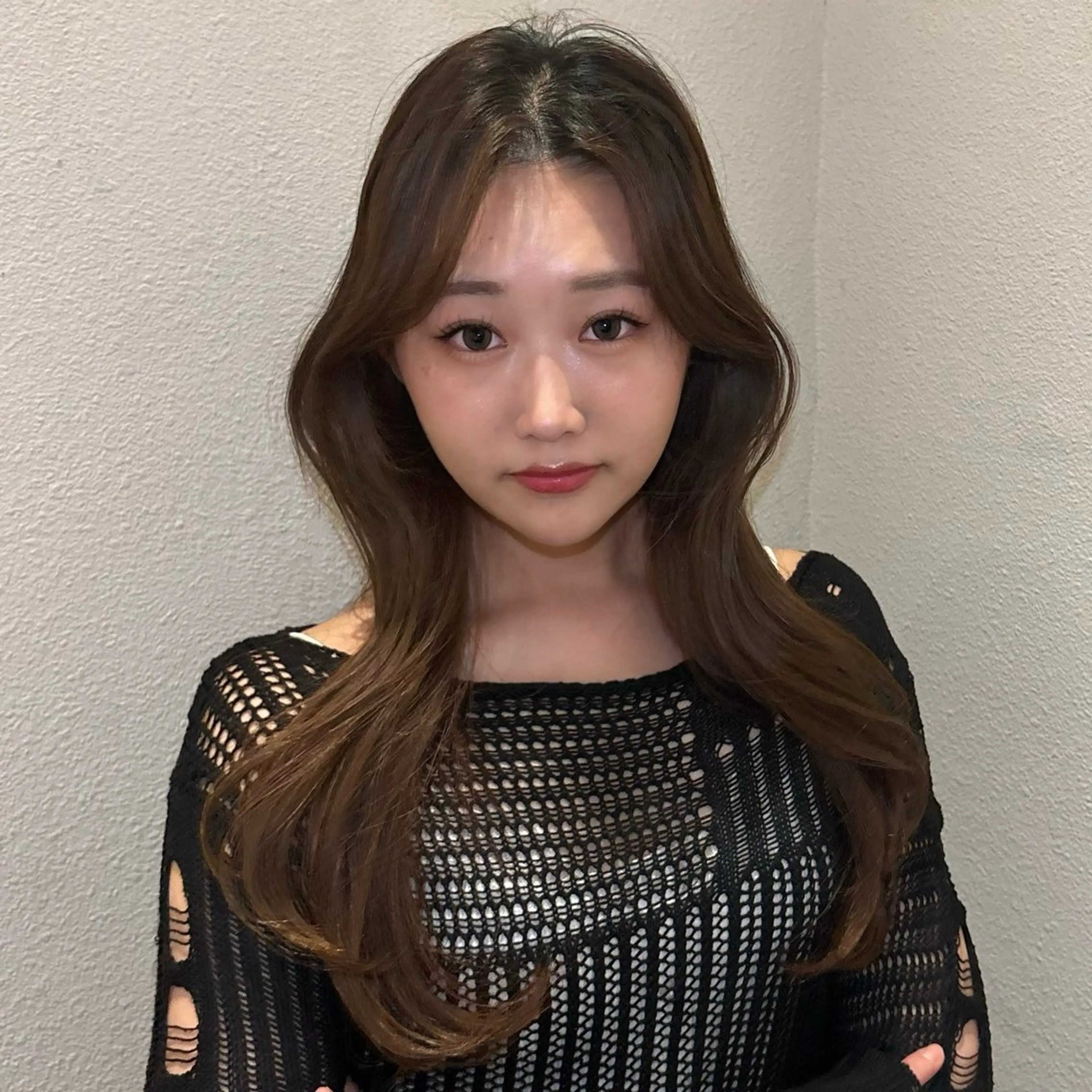 ロング カラー 顔まわり/オフィス カラー/青栁優🔆のヘアスタイル