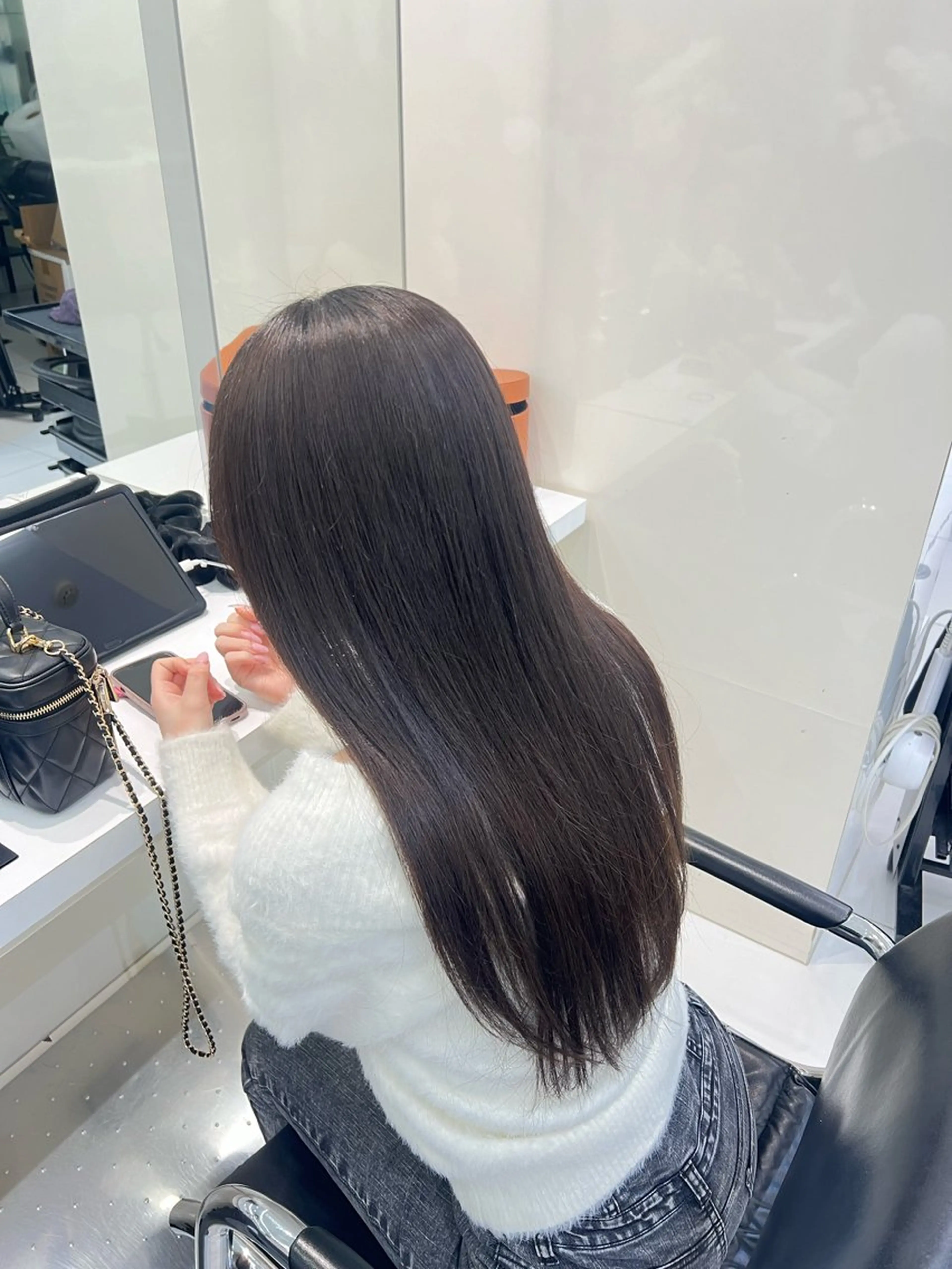 ロング ハッタ ミクのヘアスタイル