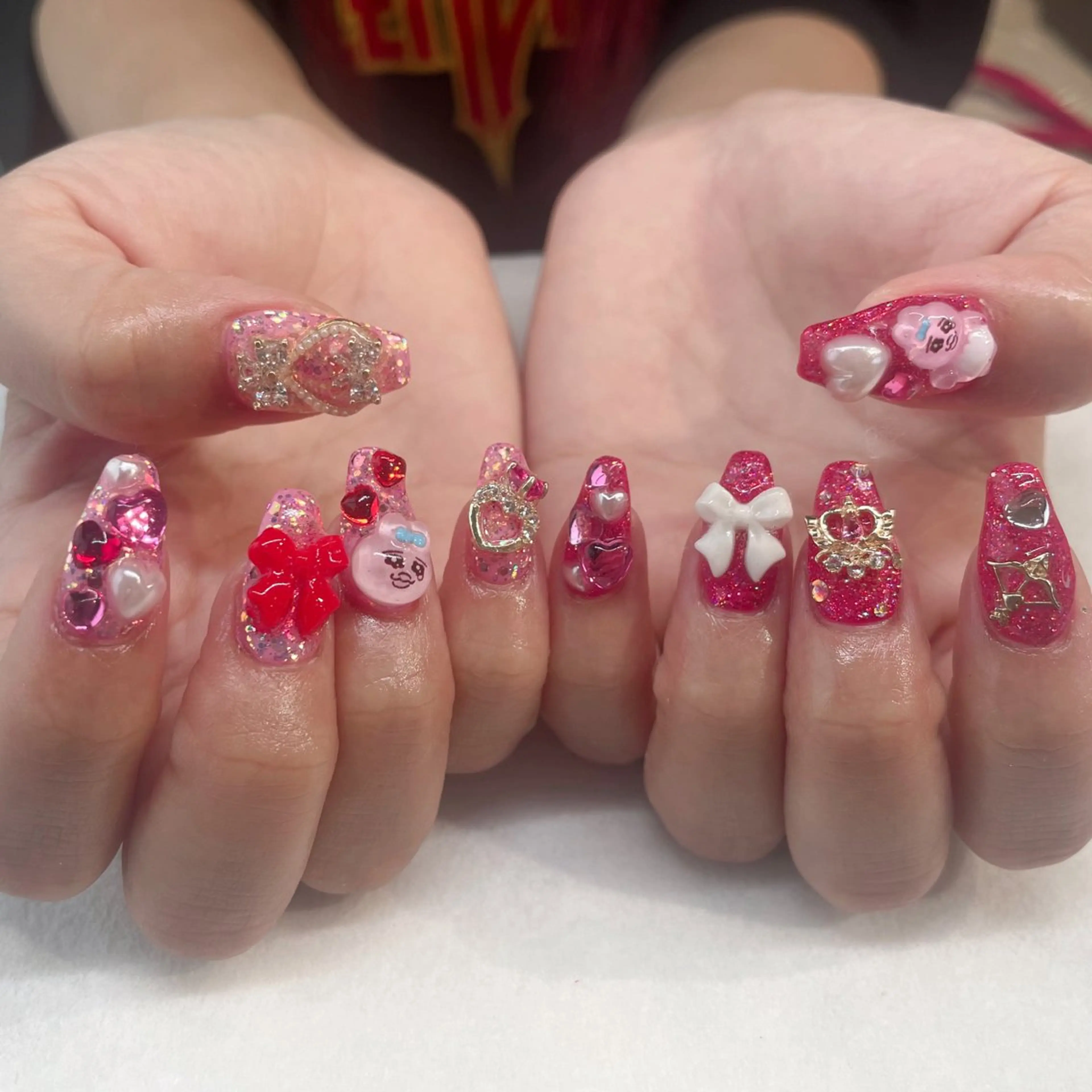 ネイル ハンドネイル 💎🐰 saki. m 🐰💎のネイルデザイン