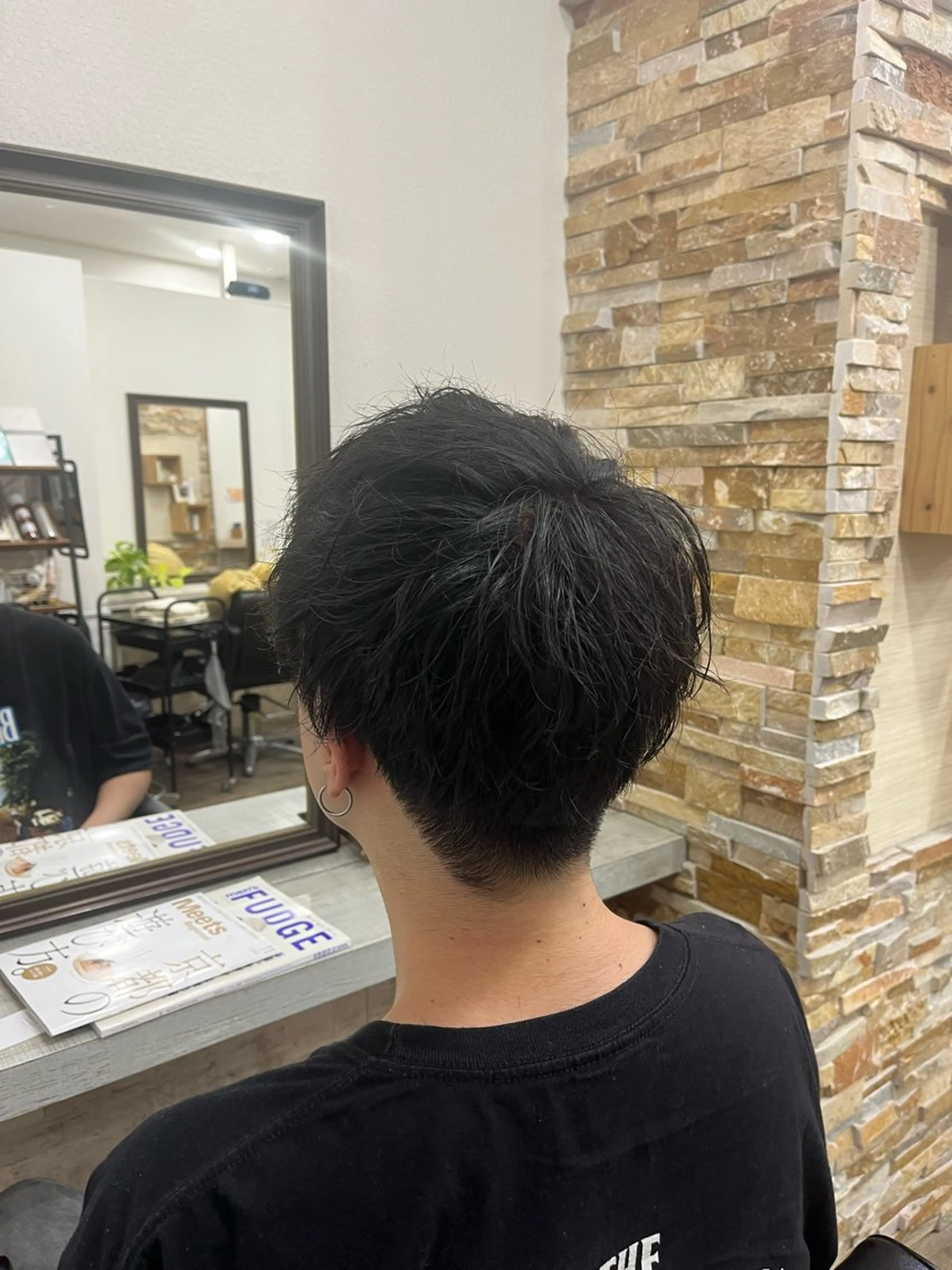 ショート 薮内 香保里のヘアスタイル