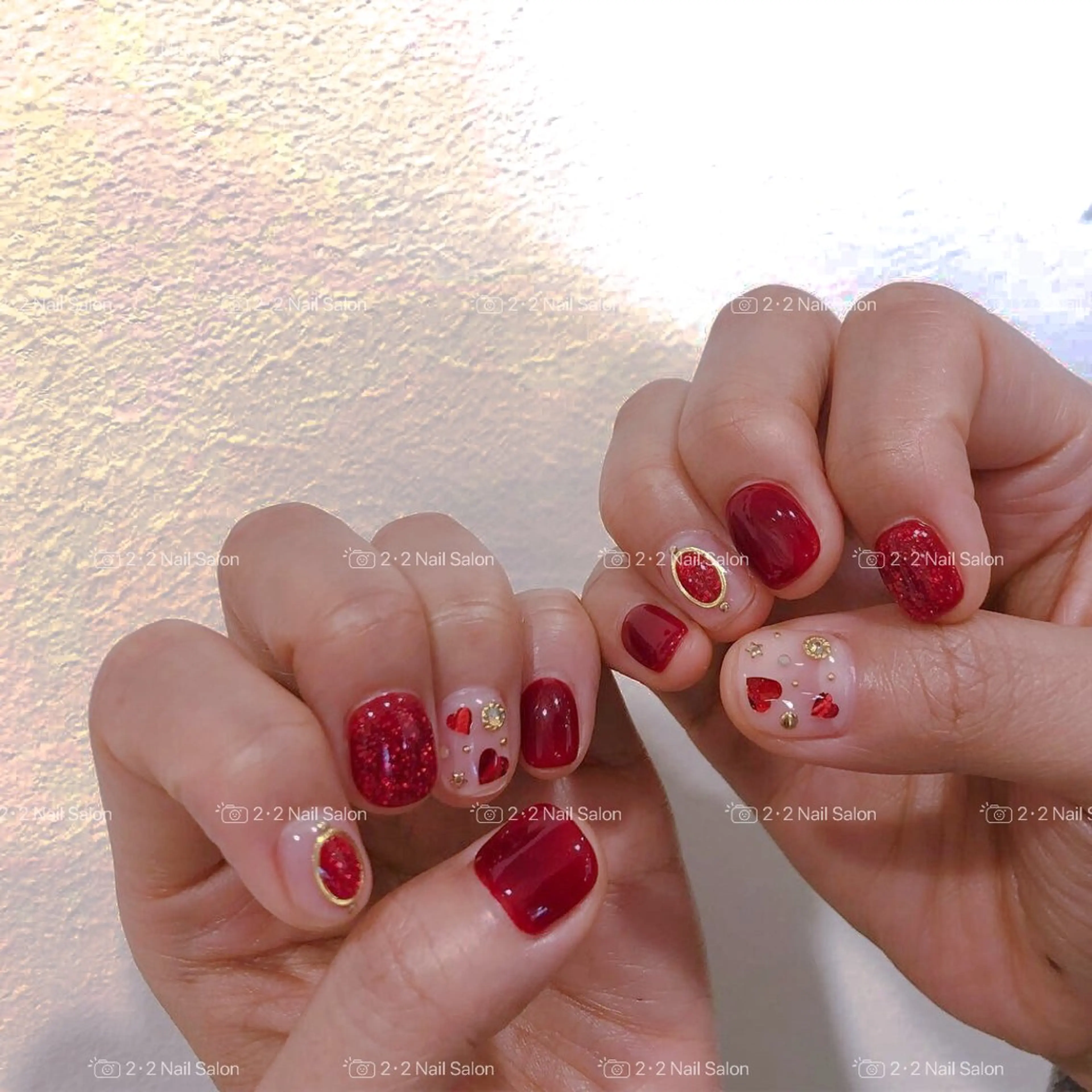 ネイル ハンドネイル 🦋y y Nail 🤍のネイルデザイン