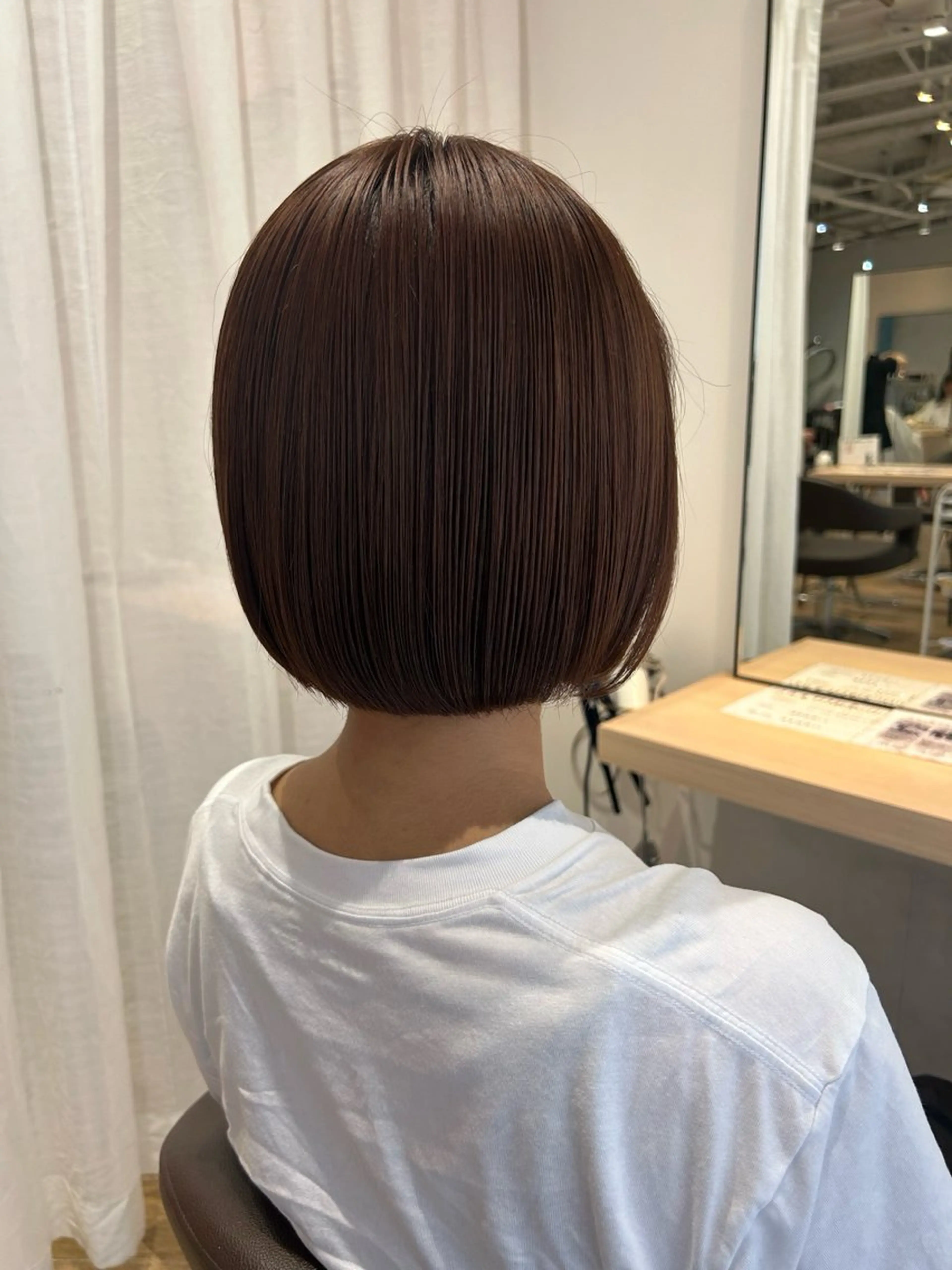 ショート カラー カット ヘアカラー トリートメント AVANCE.なかもず所属・砂野 真璃奈のヘアスタイル