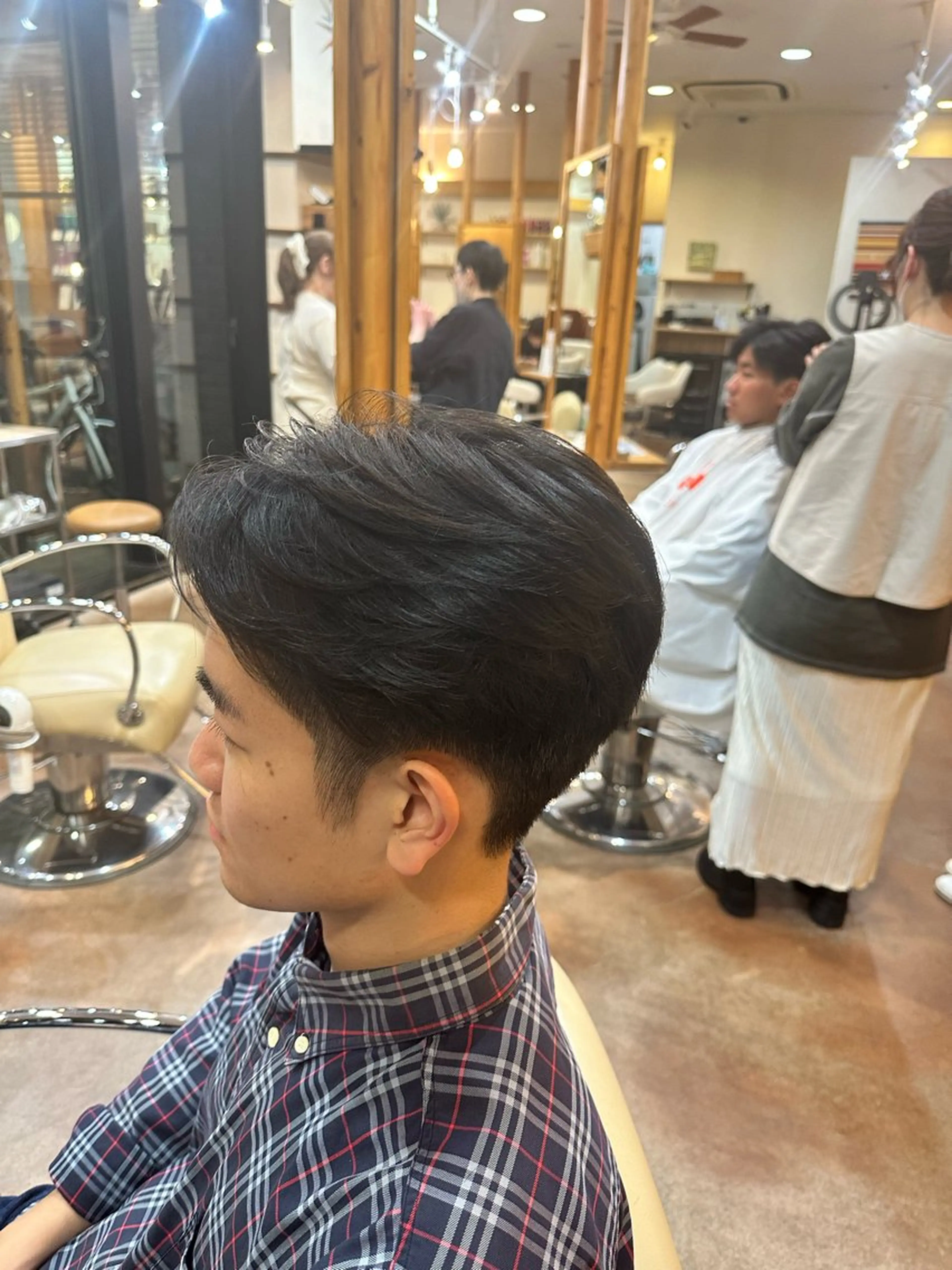 ショート カラー メンズ Lit.自由が丘(SENJYU自由が丘)所属・【髪質改善/美髪】 ⭐️川嶋 陸央⭐️のヘアスタイル