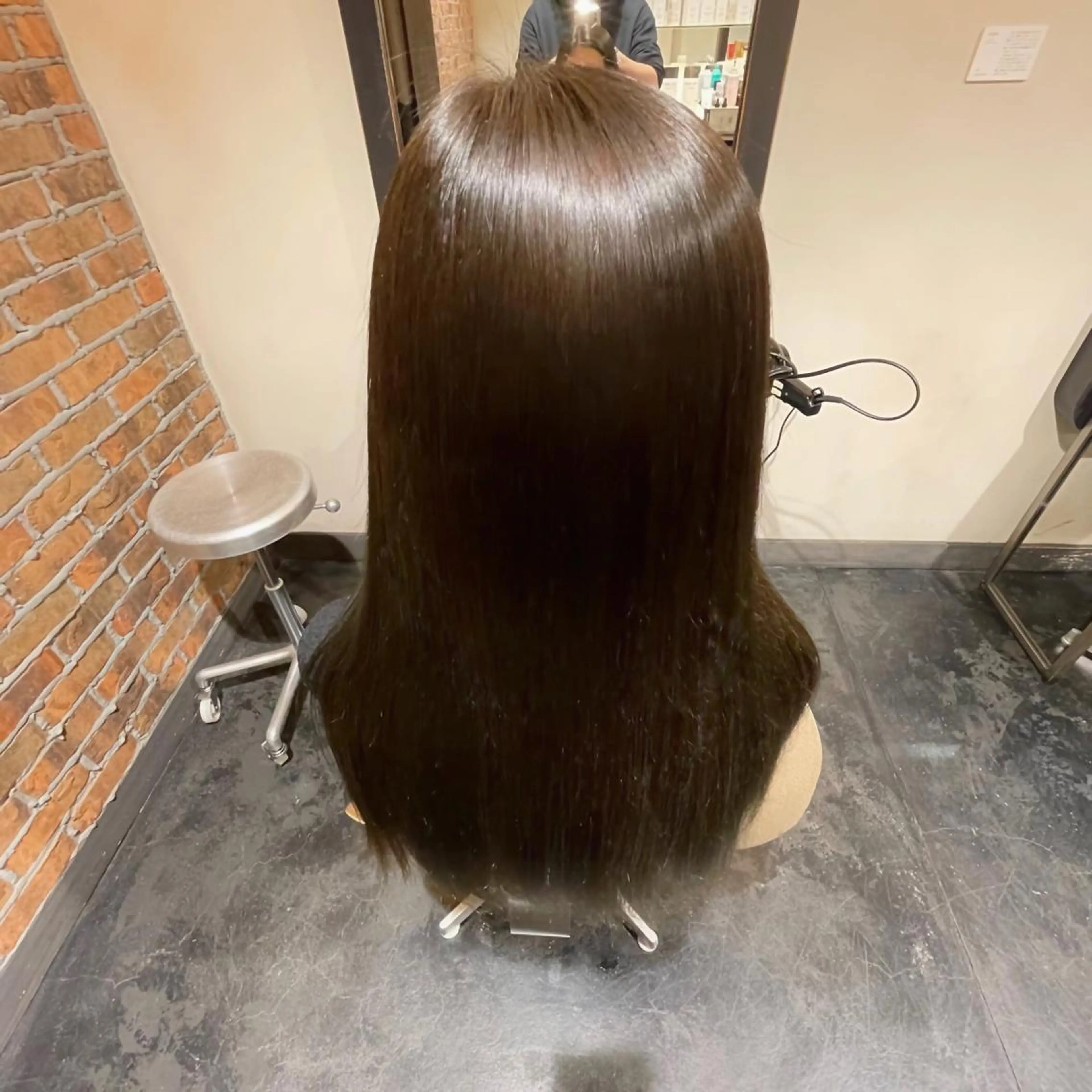 ロング 泉 堅也のヘアスタイル