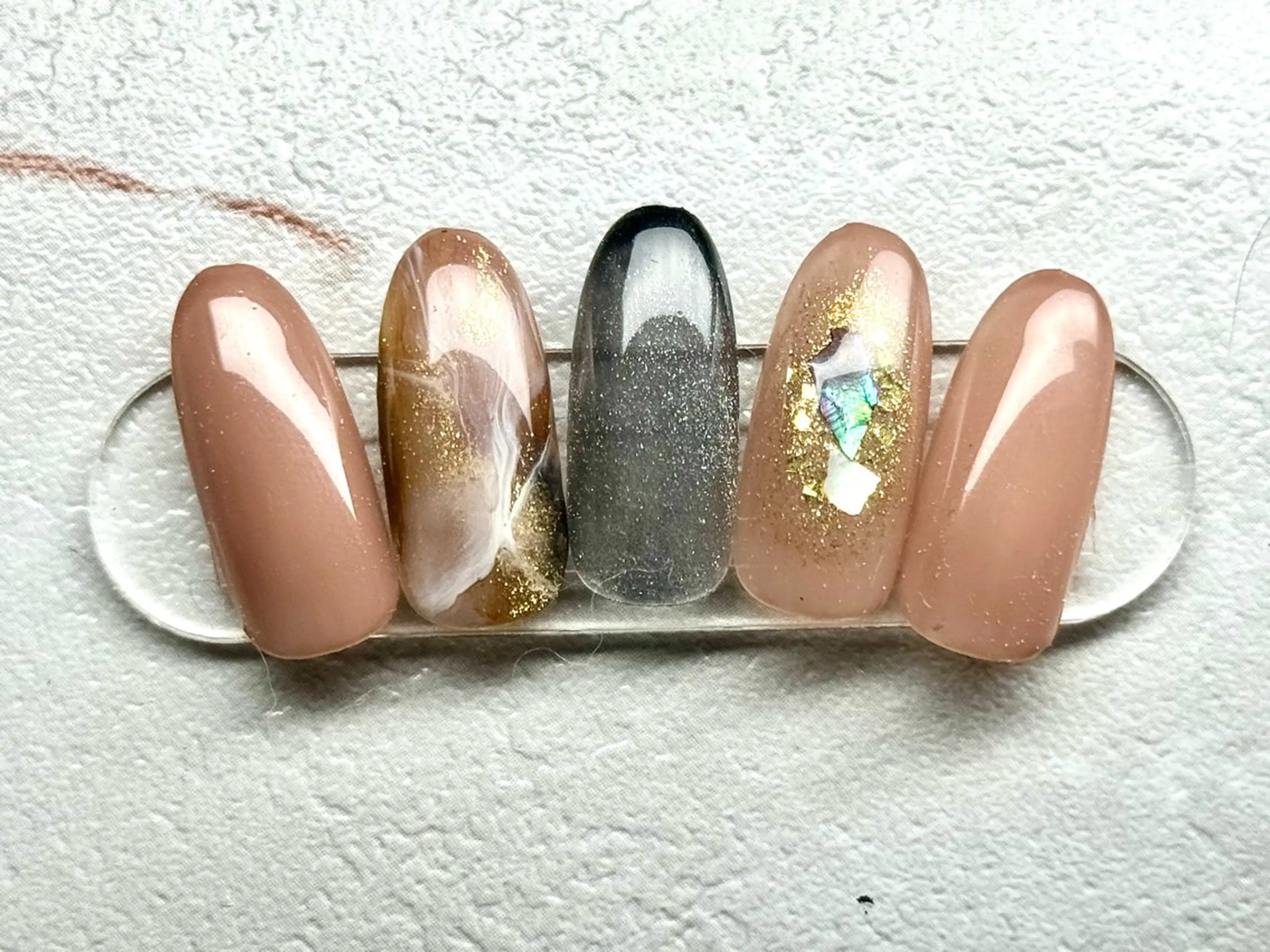 ネイル 大理石ネイル(マーブル) MILImili nailのネイルデザイン