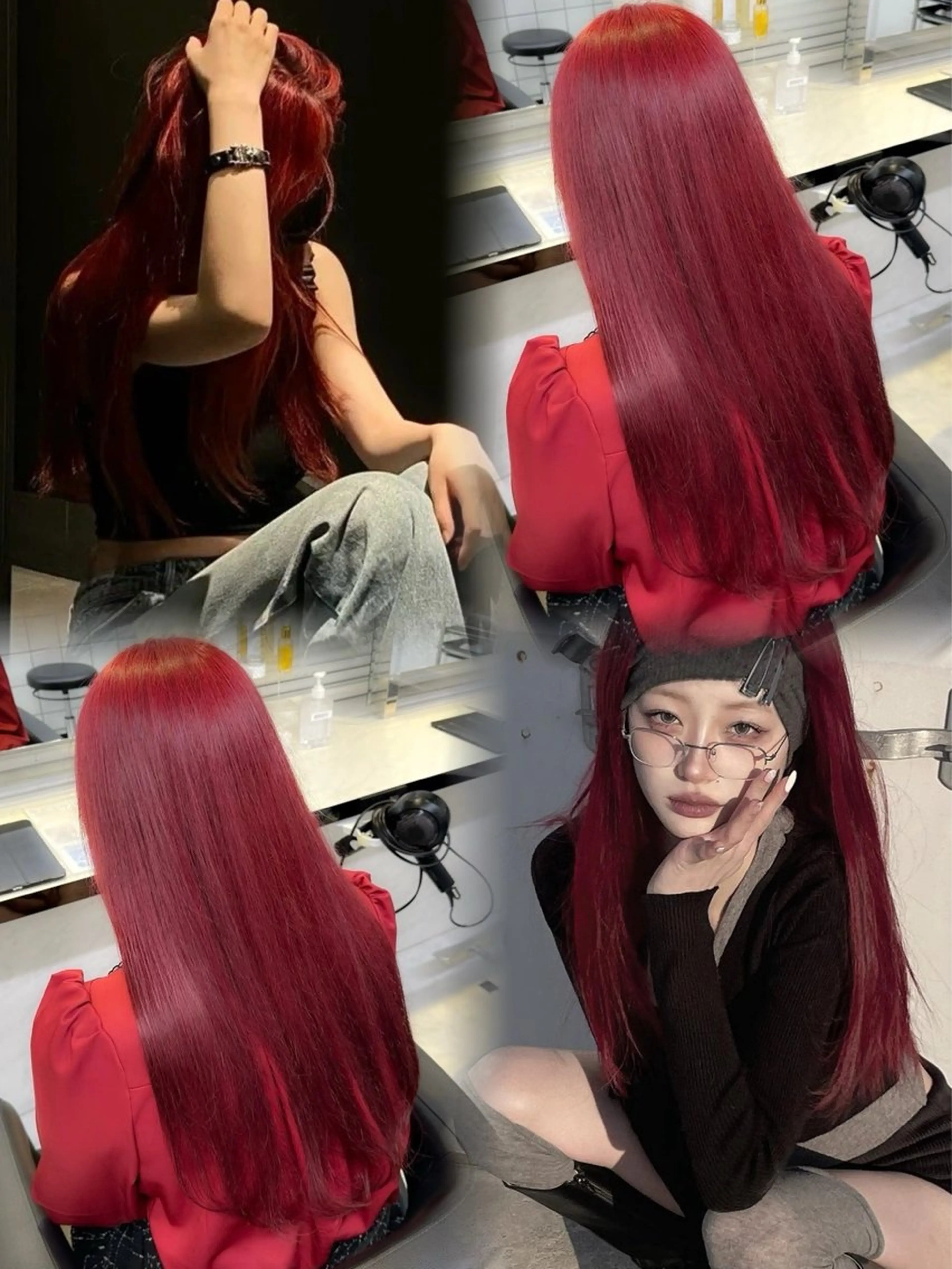 ロング カラー ヘアカラー トリートメント 上品モテヘア💍🤎 karen💍🤎のヘアスタイル