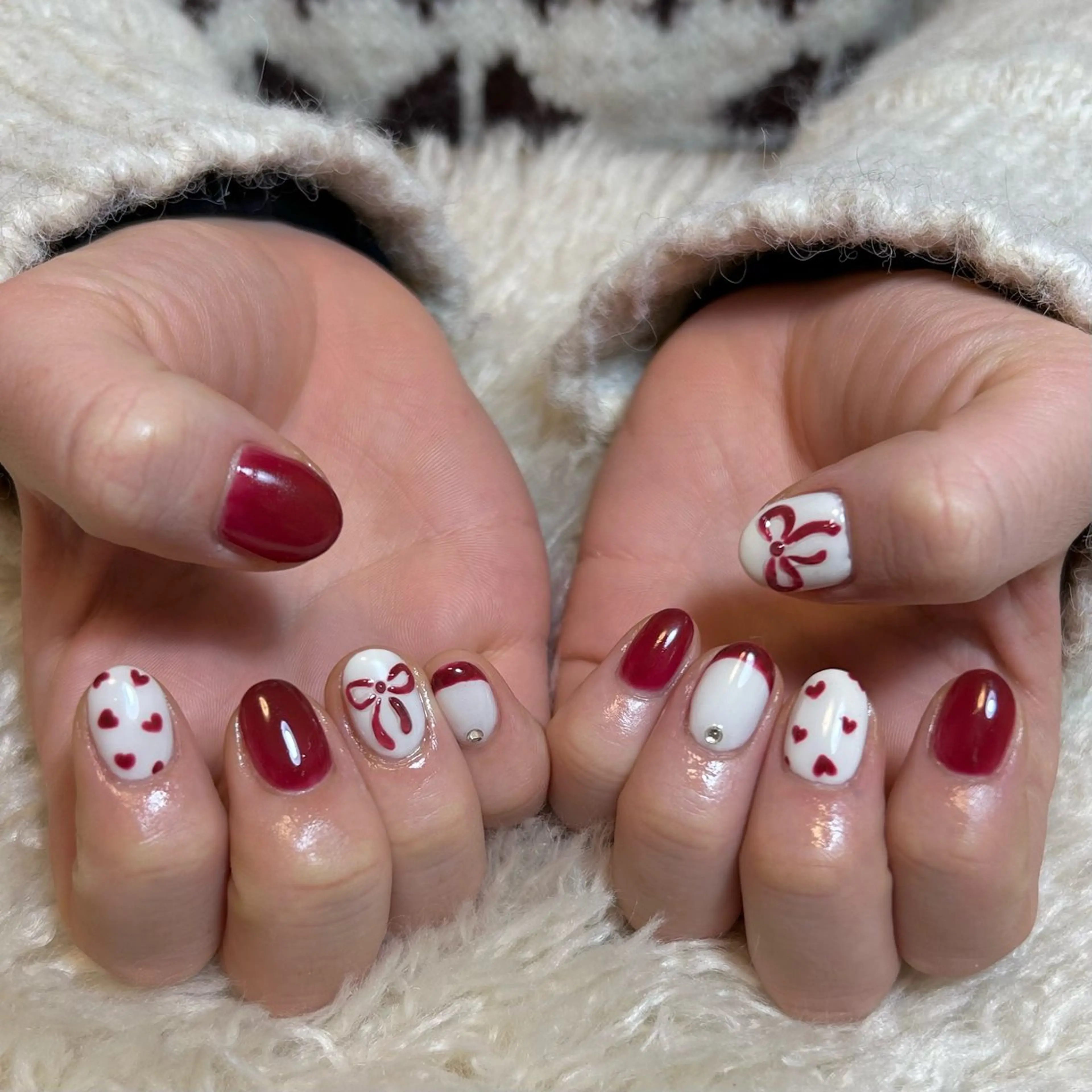 ネイル バレンタイン nailsalon kiii'sのネイルデザイン