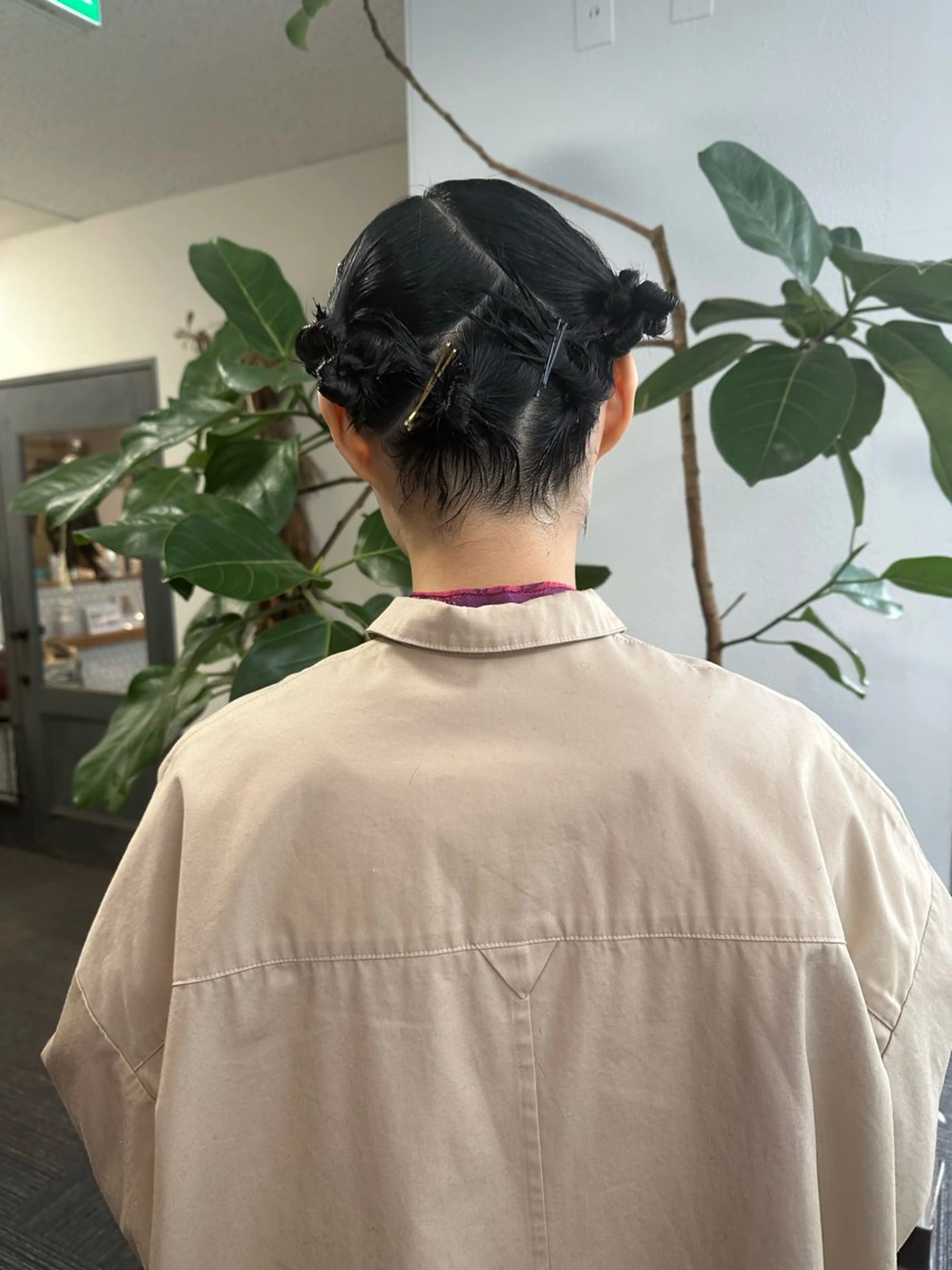 ミディアム ボブ 市川 蘭のヘアスタイル