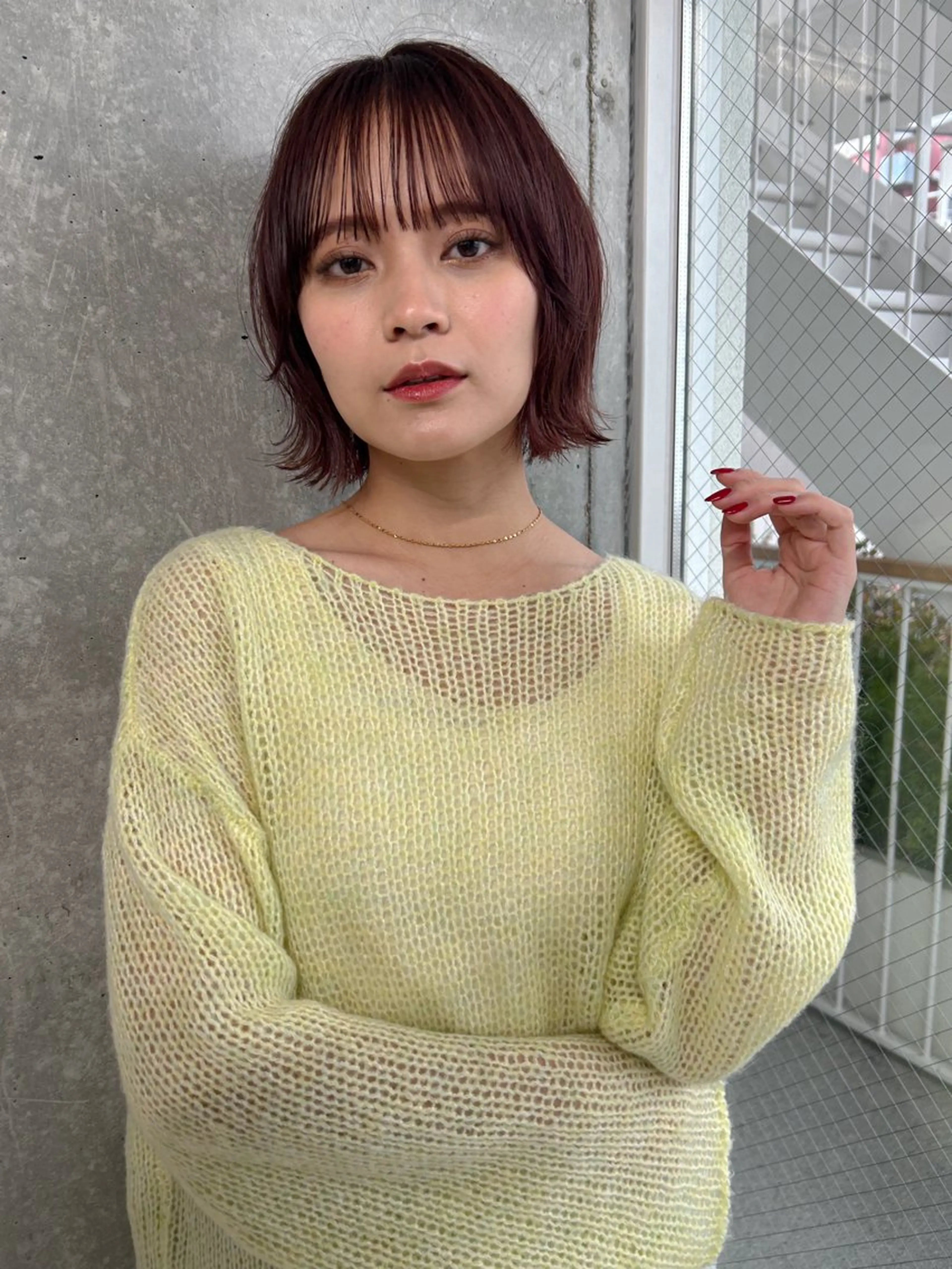 ミディアム 🫧モテパーマ/ツヤ 縮毛/AI🫧のヘアスタイル