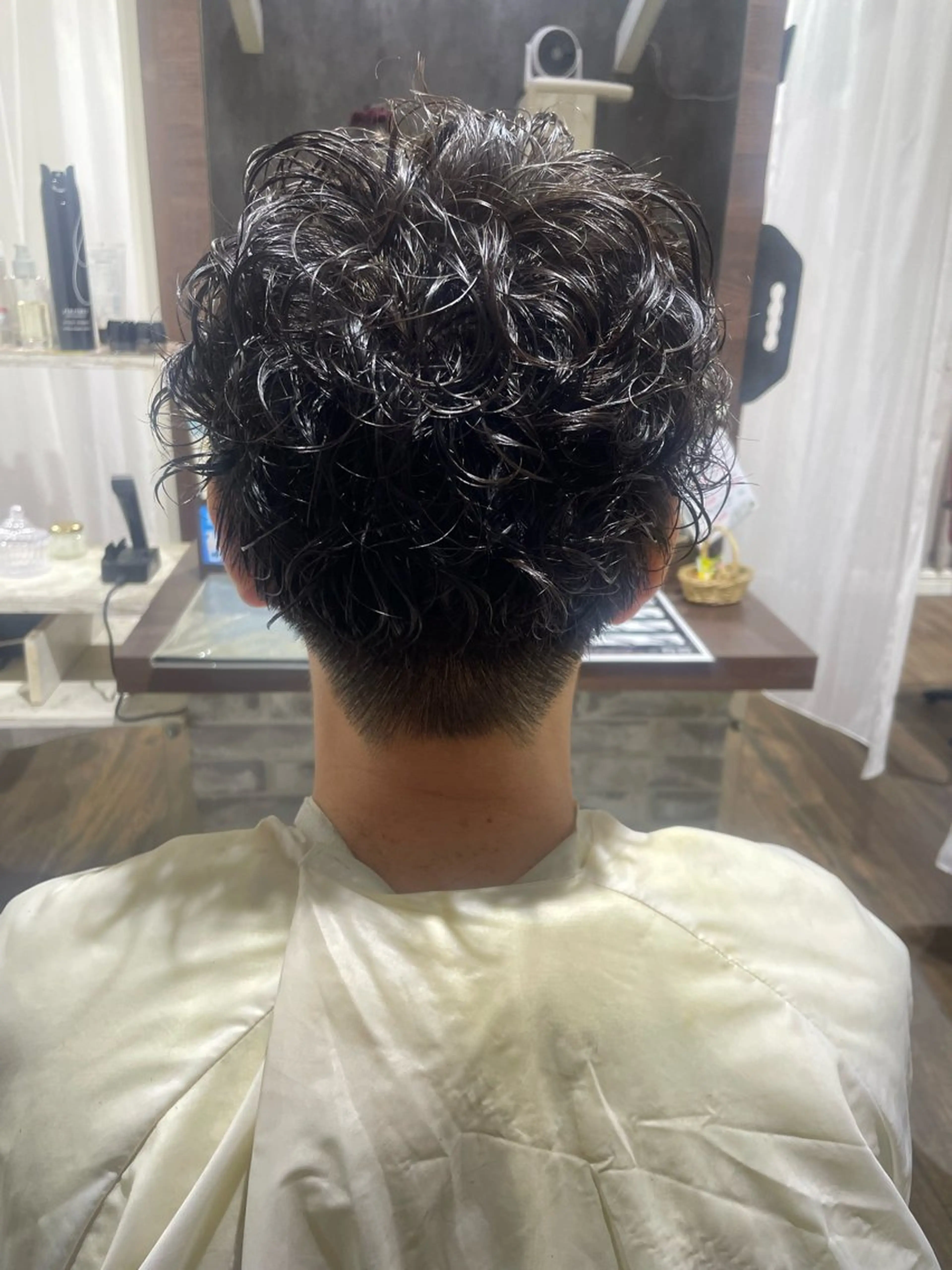 パーマ スパイラルパーマ カット パーマ 広瀬 珠優のヘアスタイル