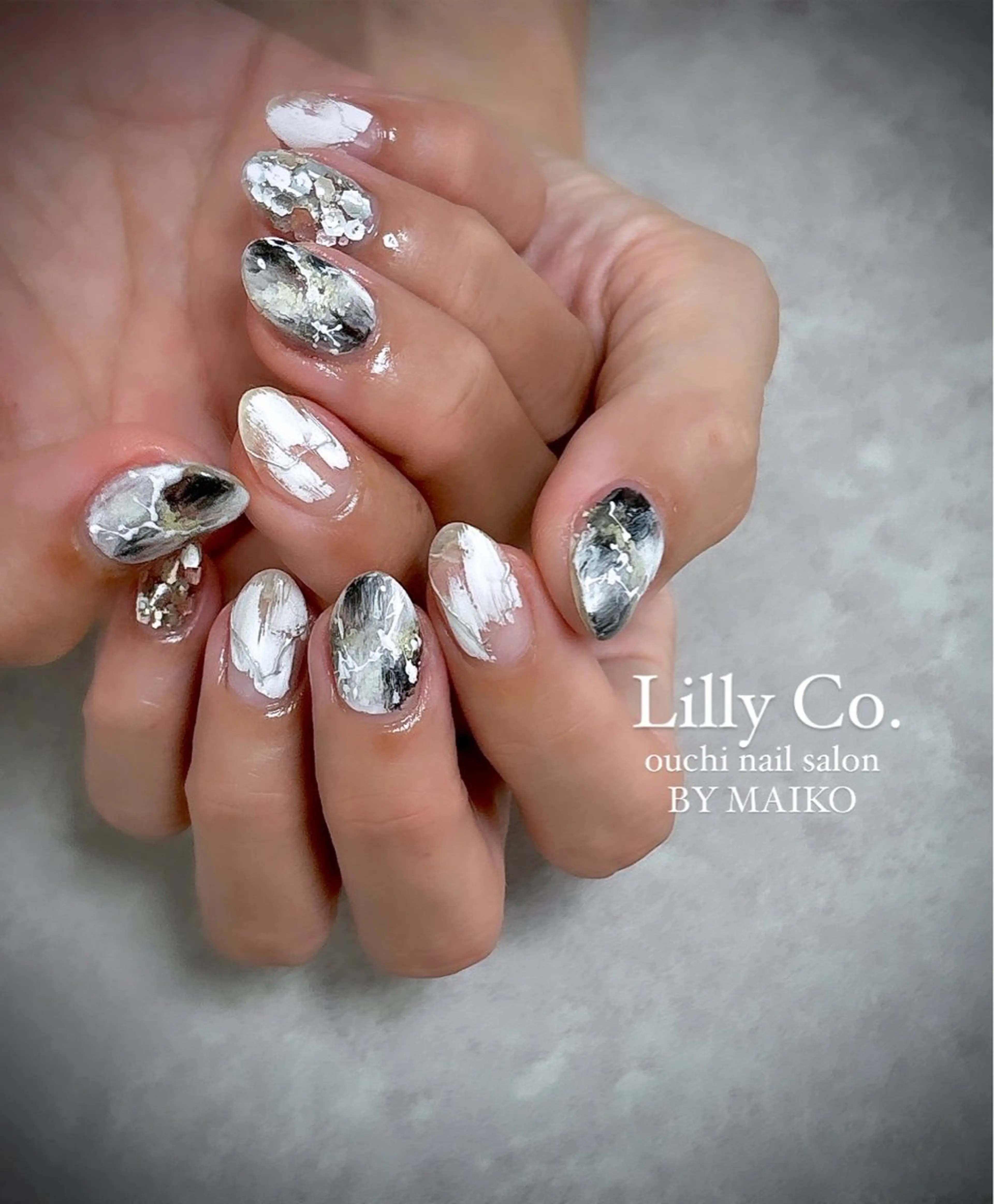 ネイル ハンドネイル ハンドケア Lilly Co.のネイルデザイン