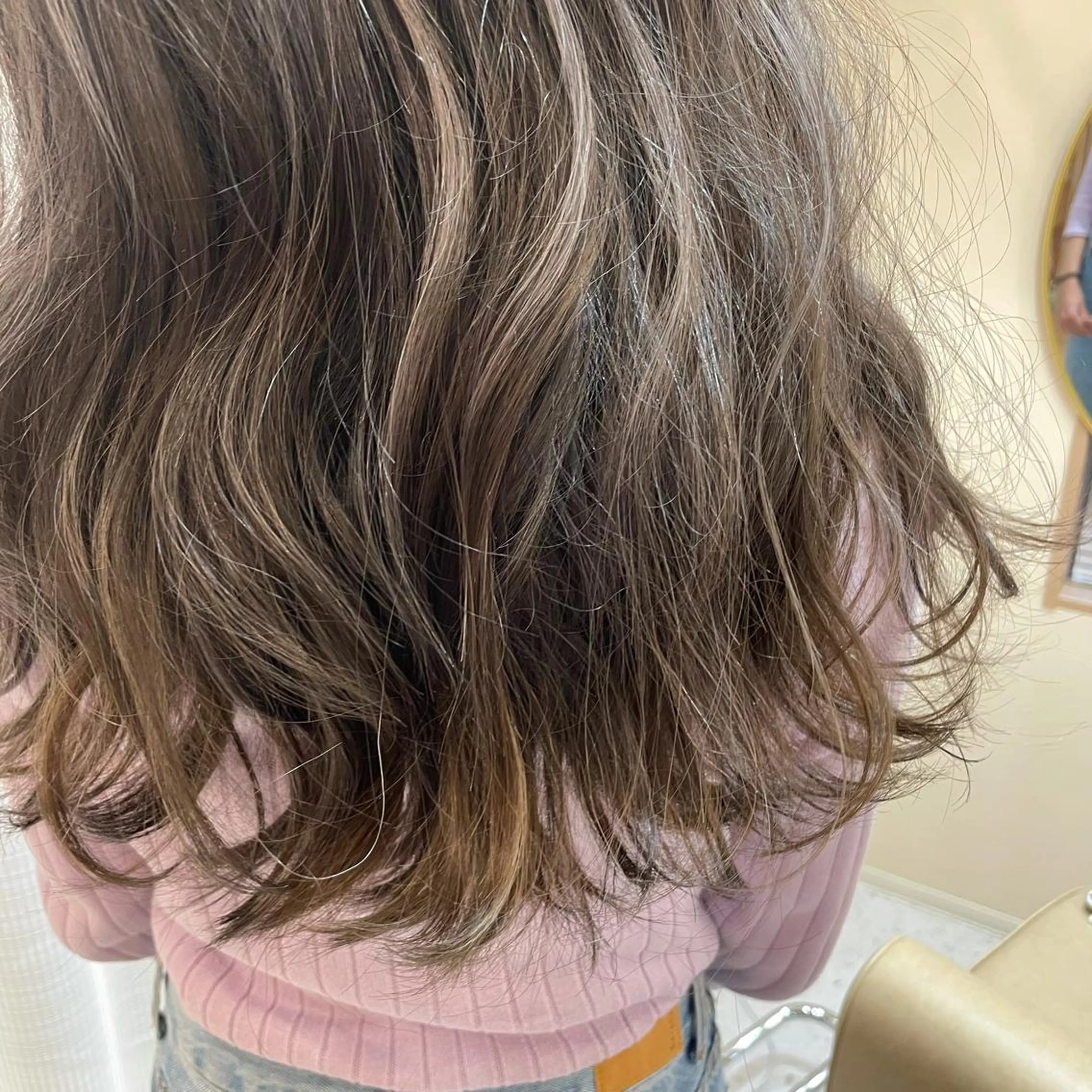 セミロング マホ/日吉/髪質改善 /レイヤー/ガーリーのヘアスタイル