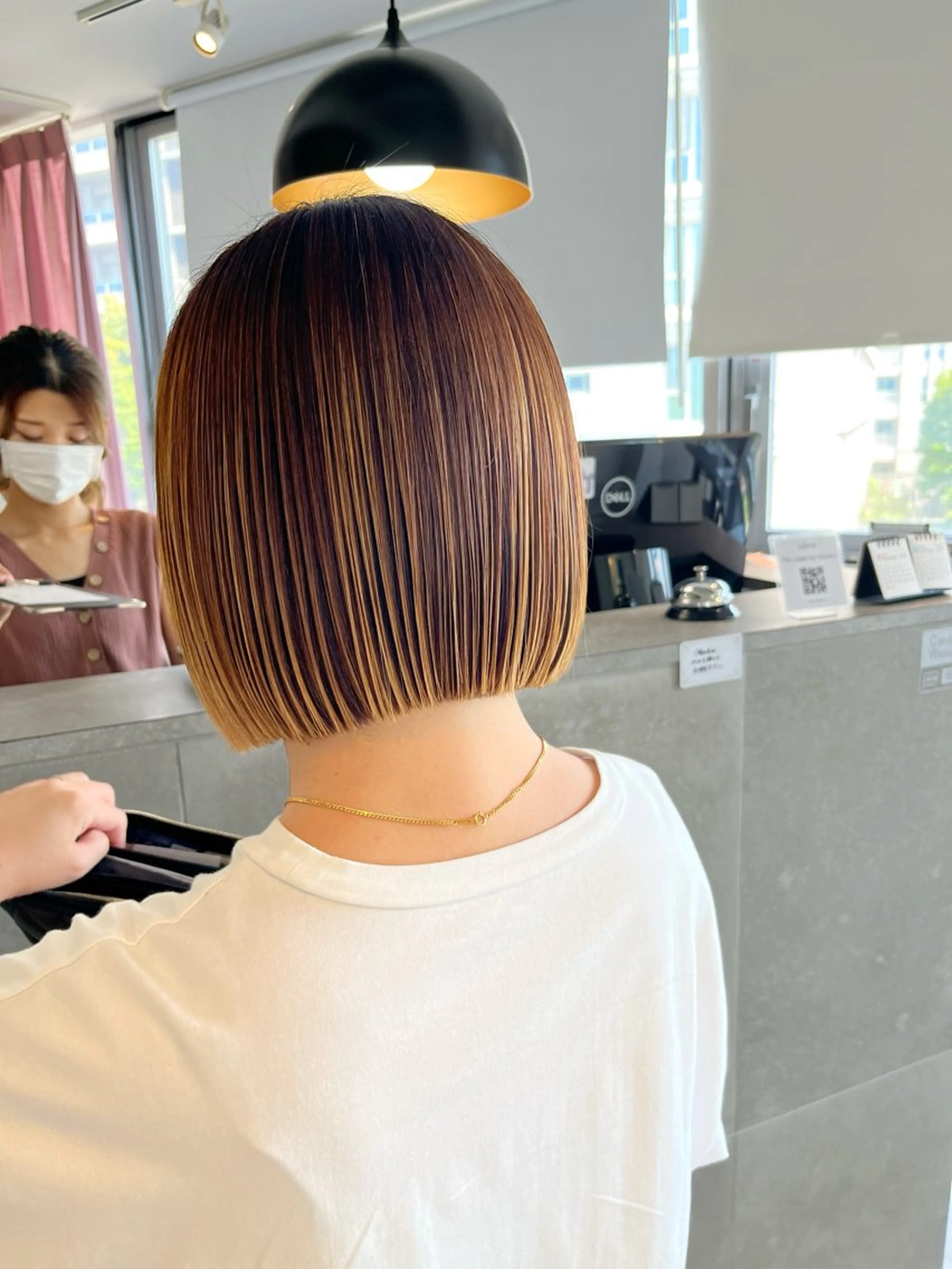 ショート ボブ カット トリートメント 堀江あかり🌟ボブ/ ハイライト/似合わせのヘアスタイル