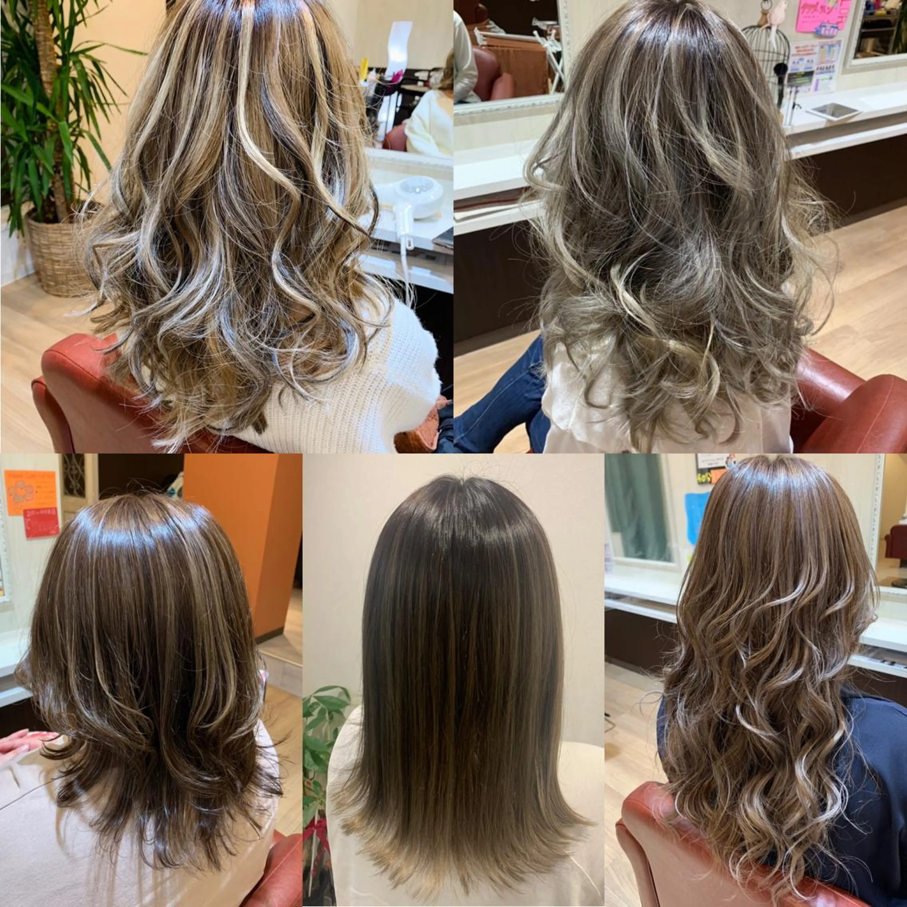 カラー ハイライトカラー hair & spa Nalu所属・hair & spa Naluのヘアスタイル