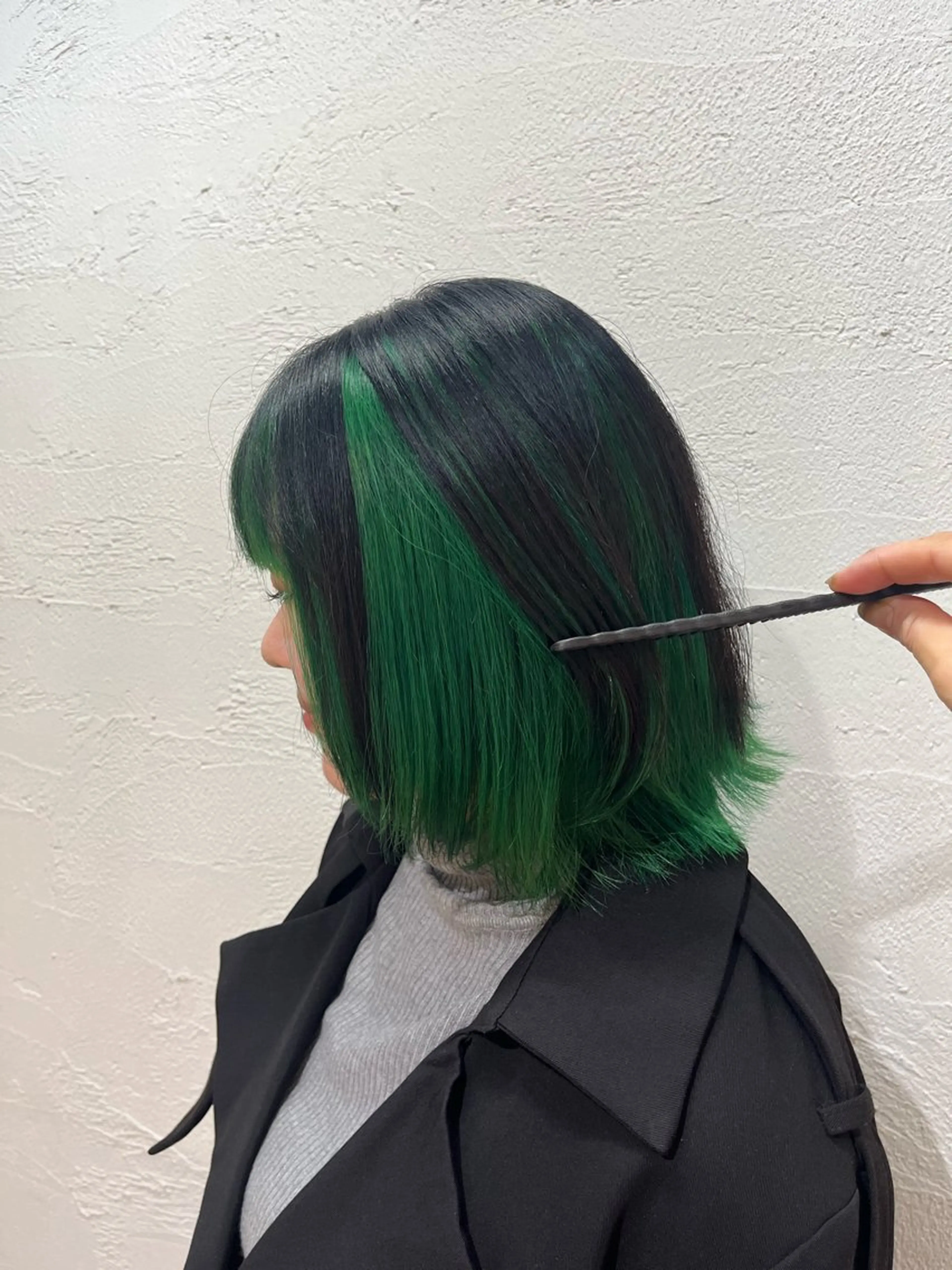 ミディアム カラー ヘアカラー トリートメント ❤️ブリーチ暖色カ ラー❤️NAOのヘアスタイル