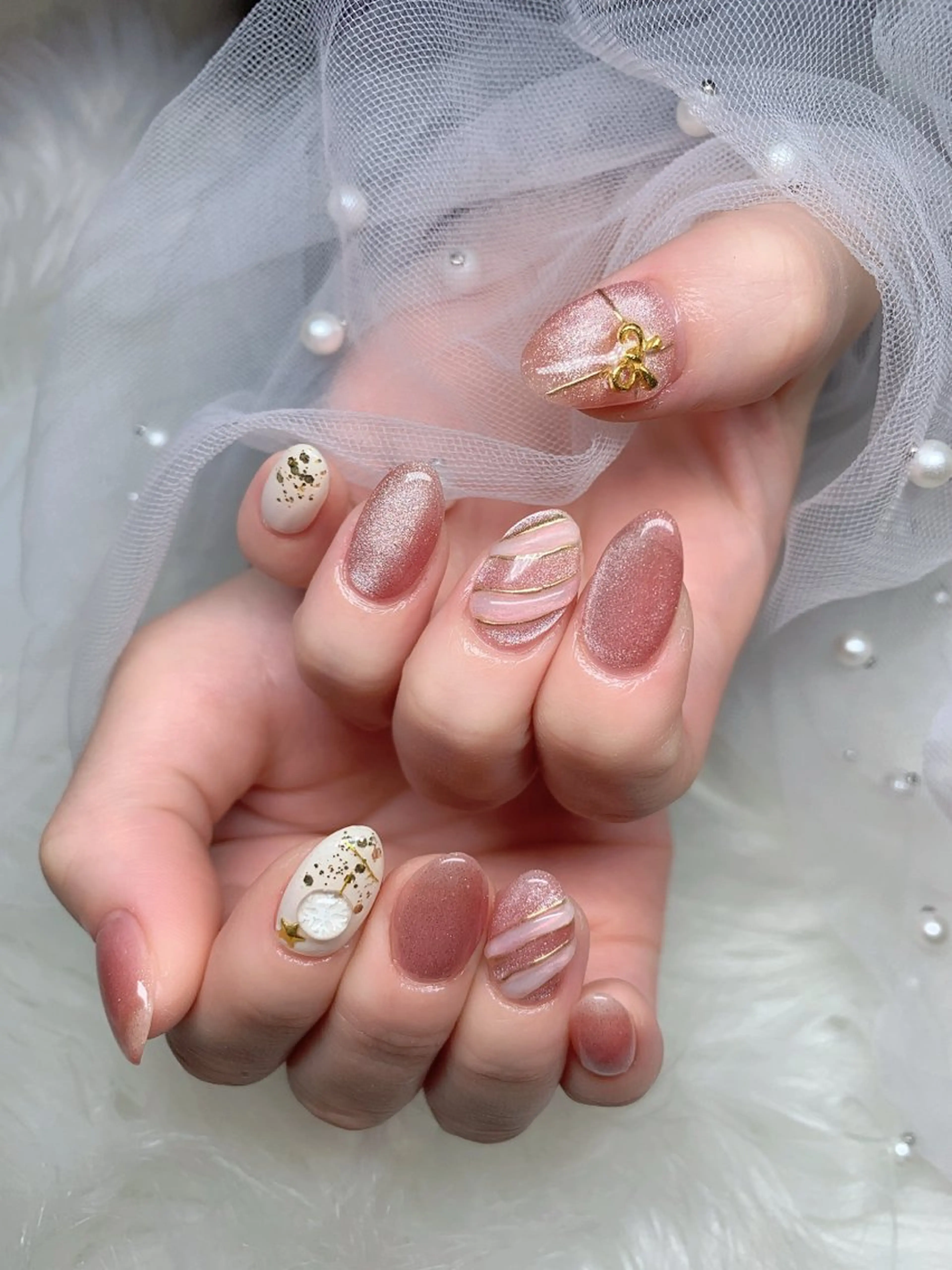 ネイル ハンドネイル 💅ネイルハウス🏡 🎀TOMO🎀のネイルデザイン