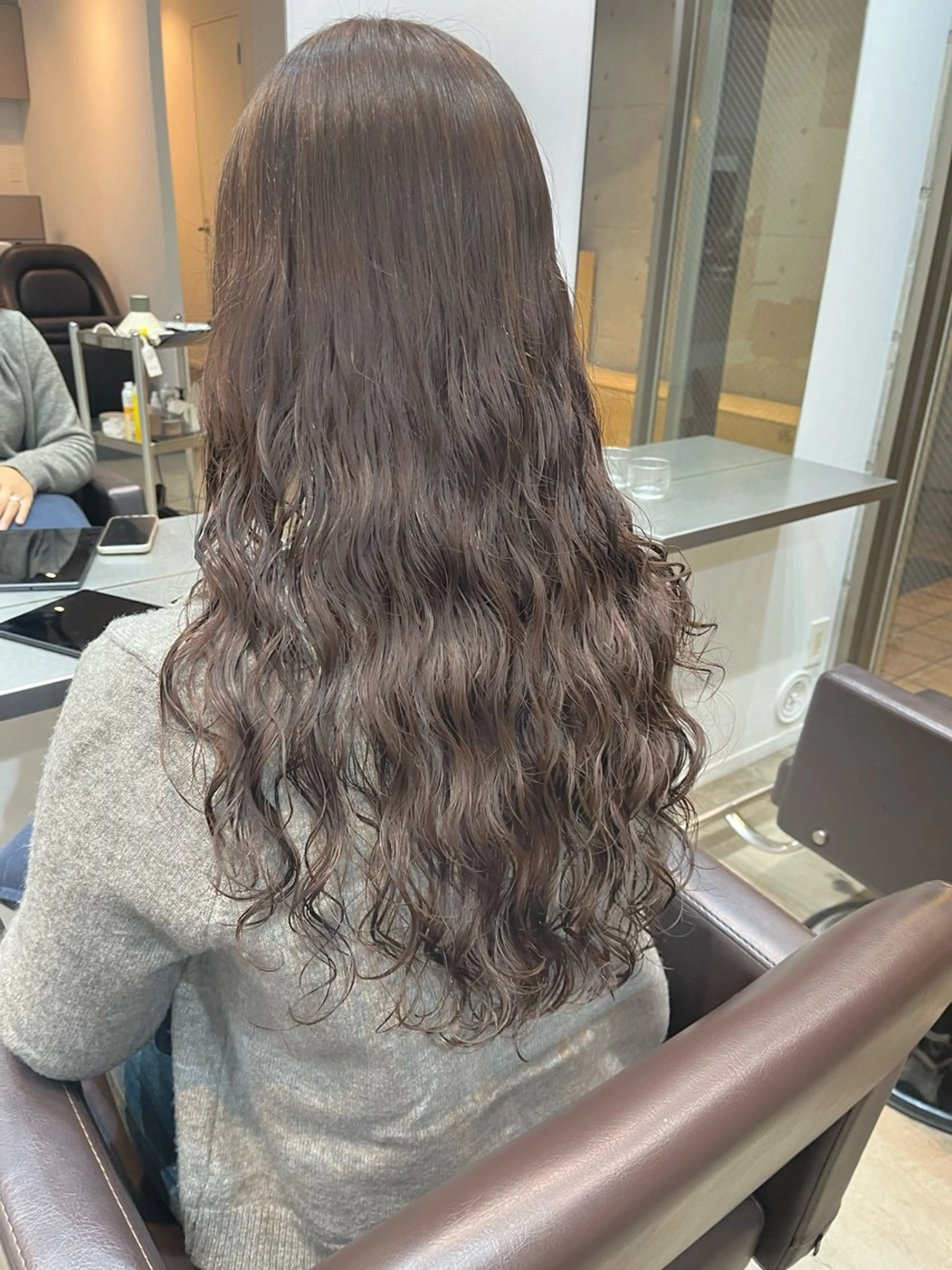 カラー パーマ カット ヘアカラー パーマ 【arc】 佐藤未希穂/レイヤーのヘアスタイル