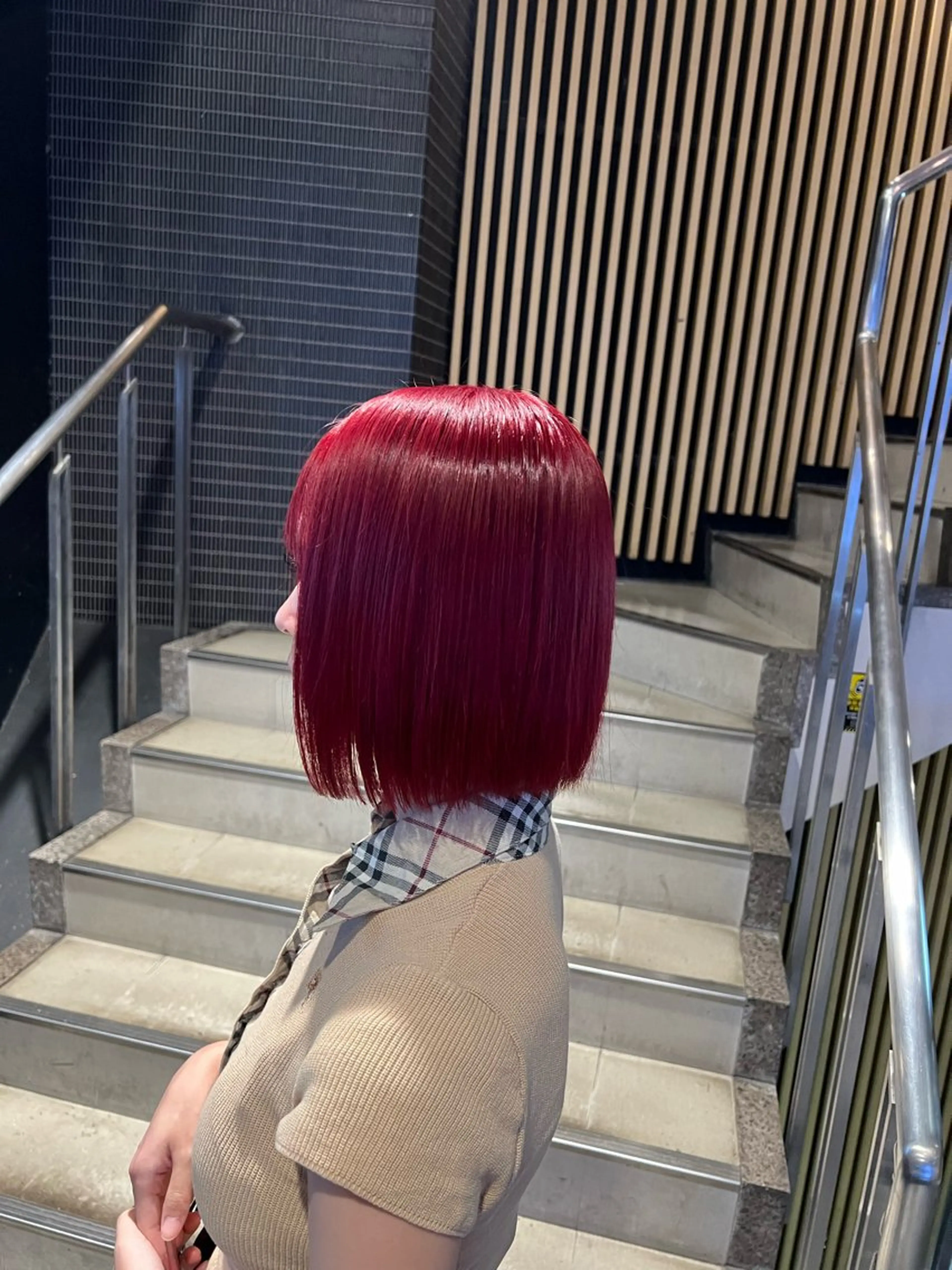 ショート カラー カット ヘアカラー ハイトーンカラー 坂本 翼のヘアスタイル