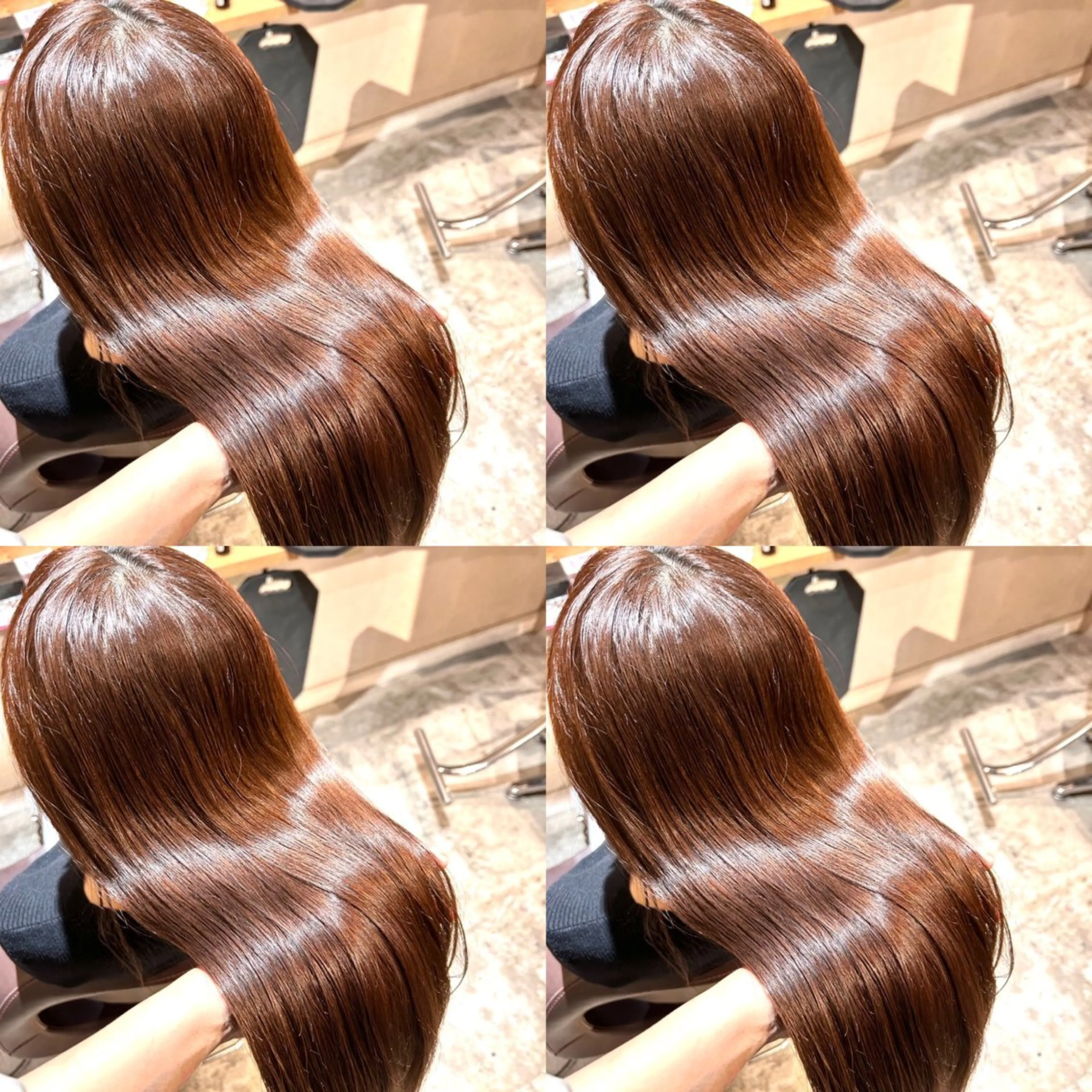ロング カラー 韓国レイヤー× 髪質改善✨店長/純大のヘアスタイル