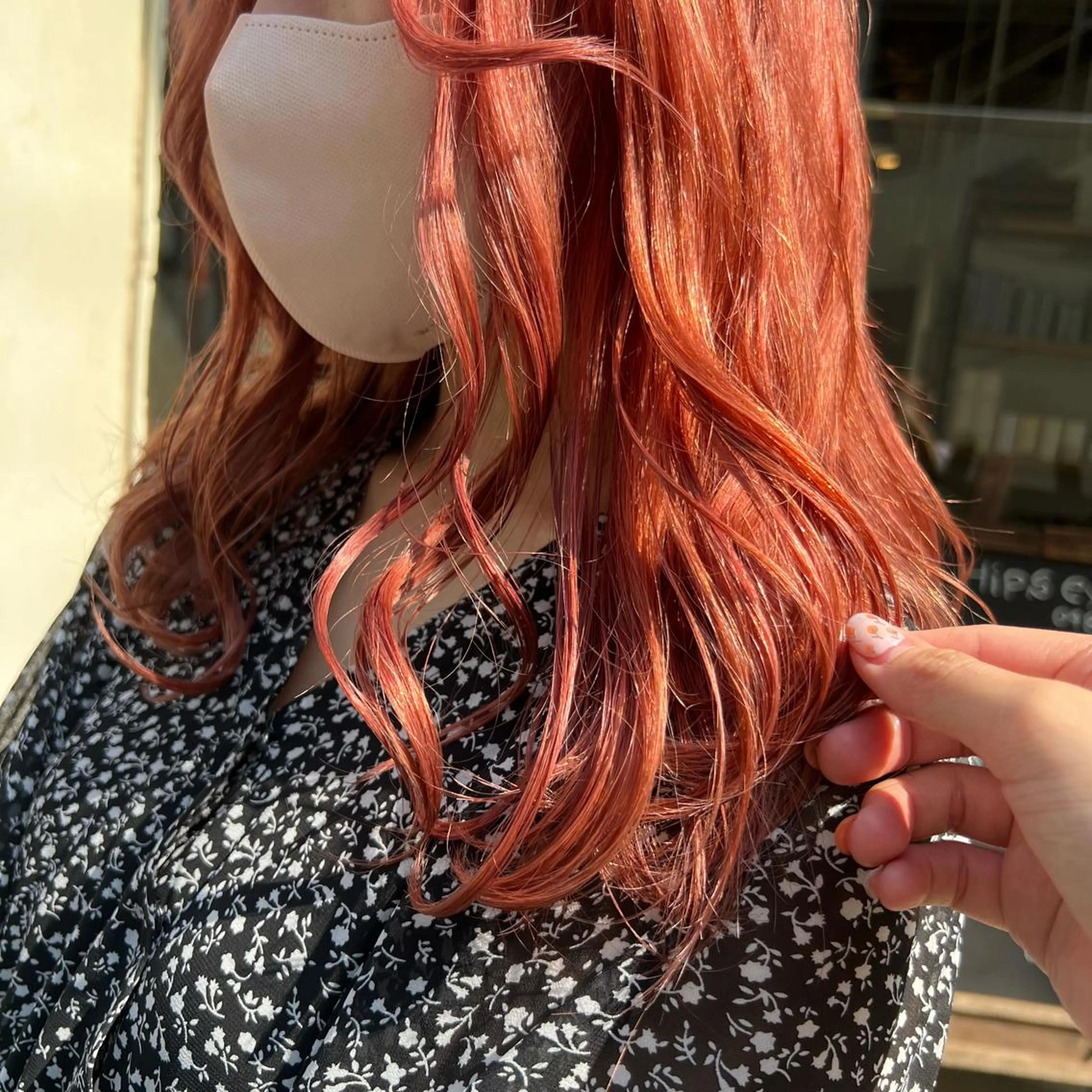 カラー ピンクカラー ヘアカラー トリートメント インナーカラー♡ Nanakoのヘアスタイル