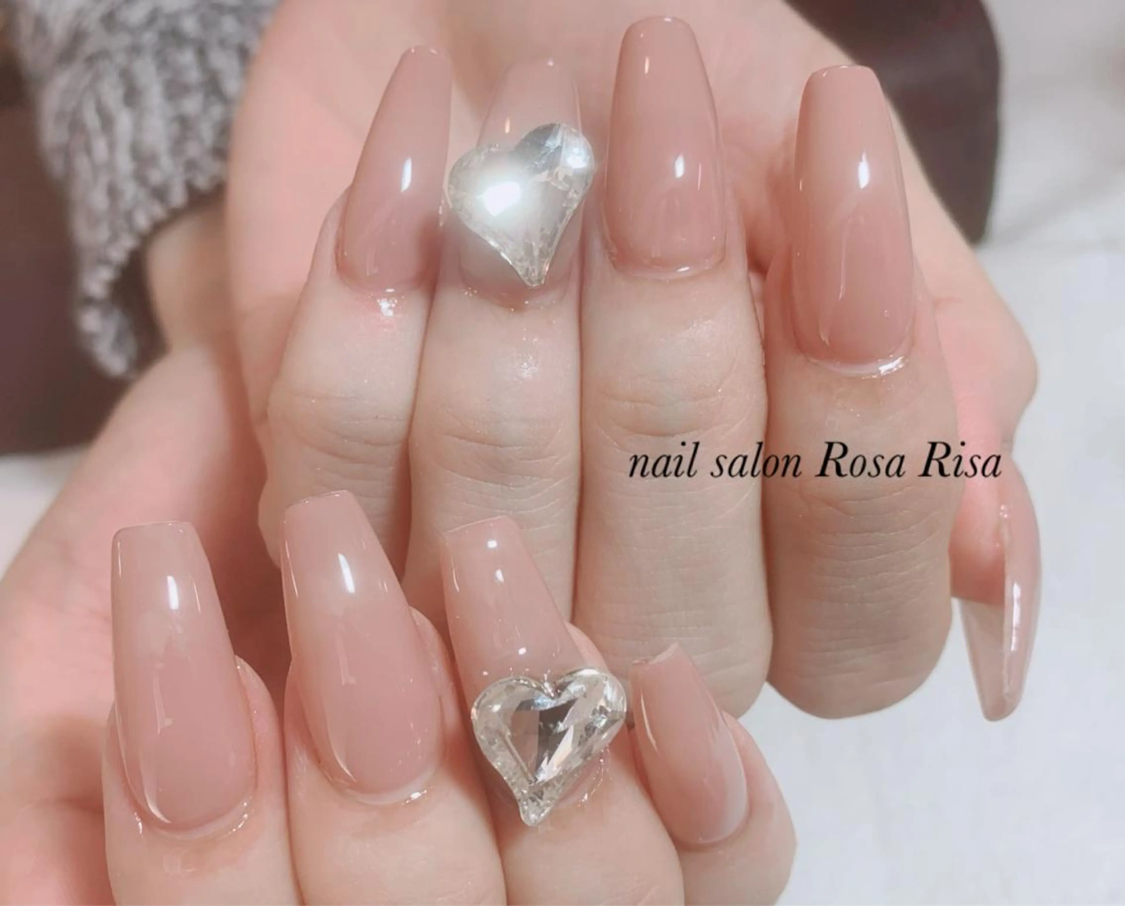 ロング ネイル ハンドネイル ネイルスタジオ シェイクユアハンズのネイルデザイン