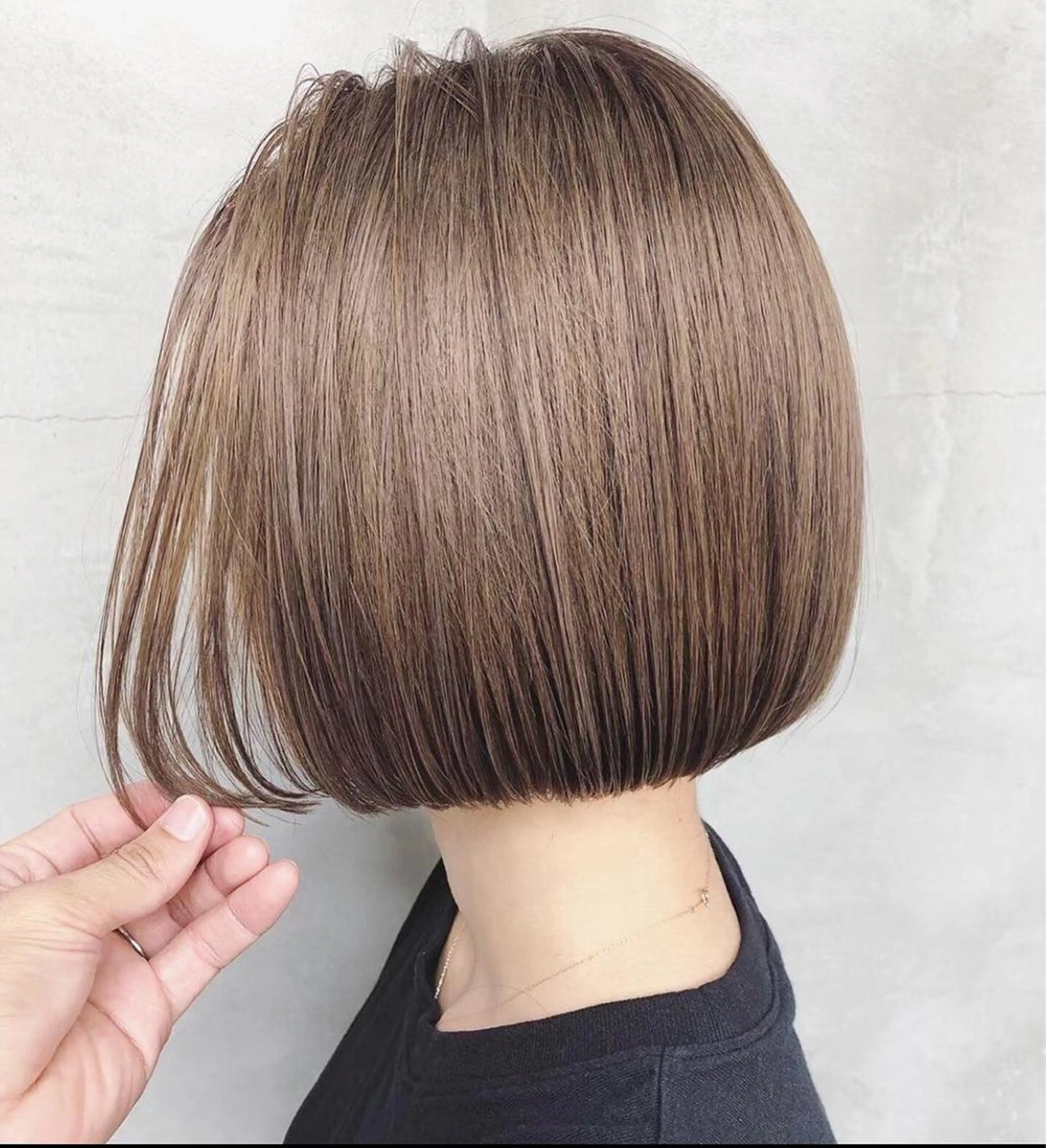 ショート カラー ヘアアレンジ 原宿レイヤーカット 渋谷【山本喜熙】のヘアスタイル