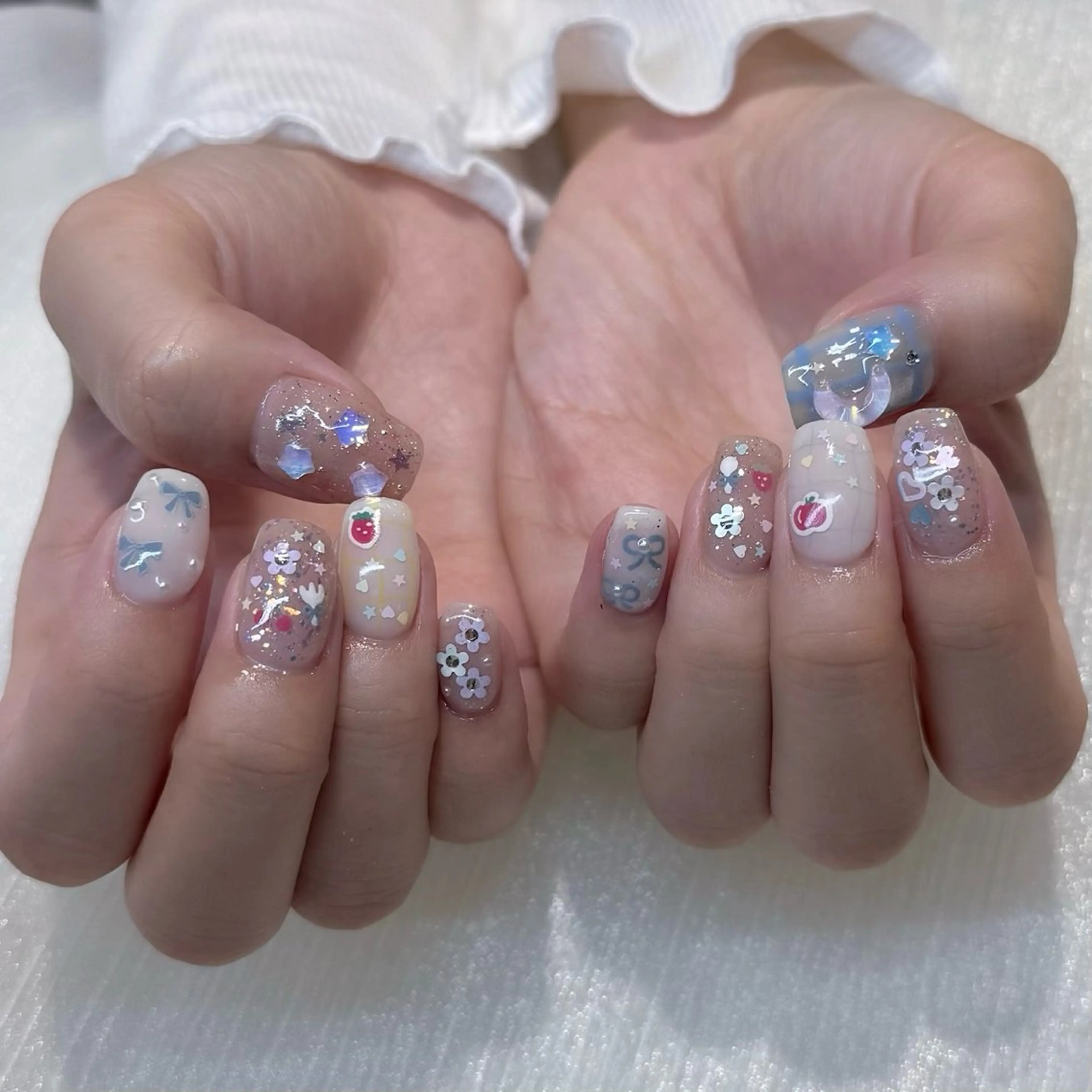 ネイル ハンドネイル 新井 ひなののネイルデザイン