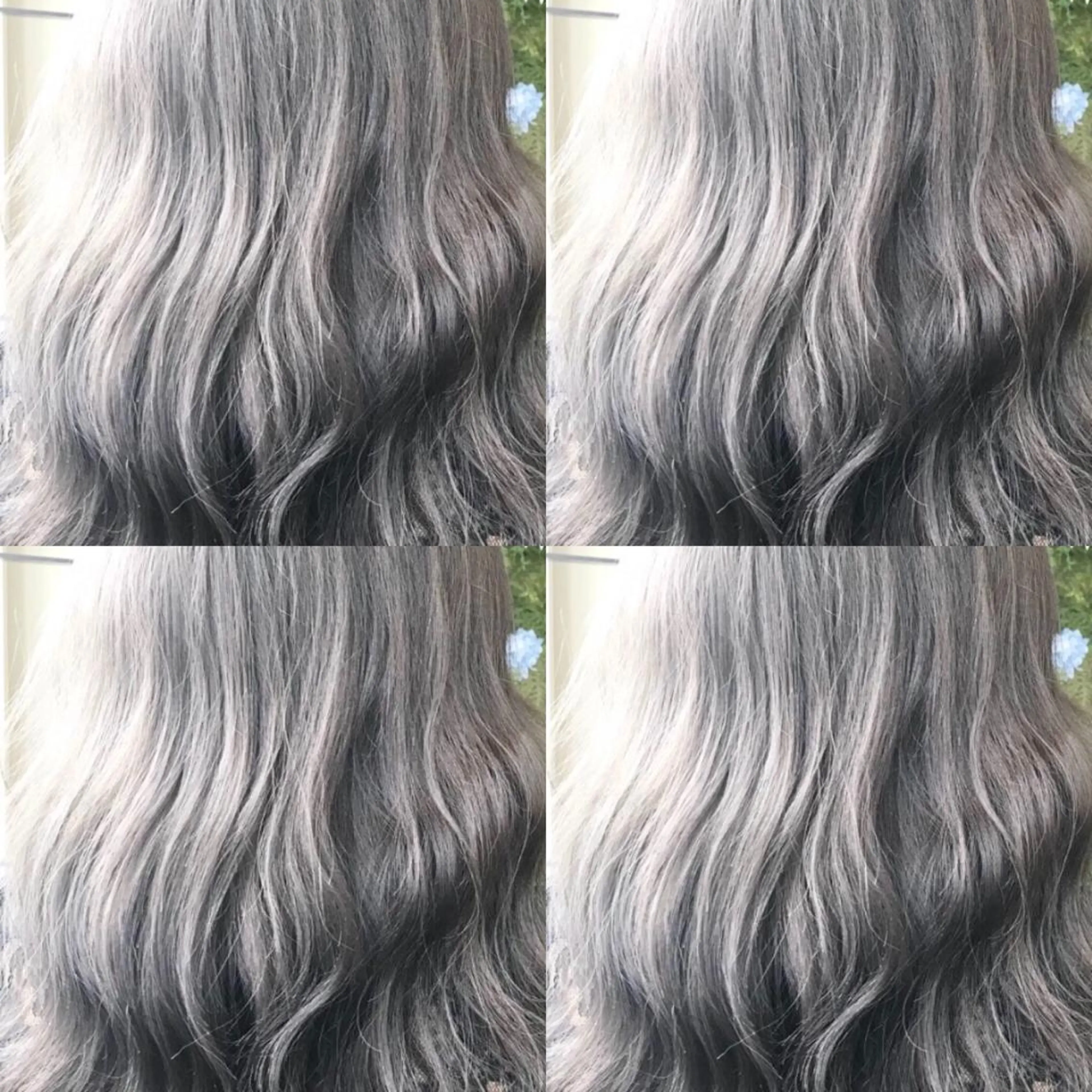 ロング カラー ヘアカラー Hanna by W_SALONのヘアスタイル