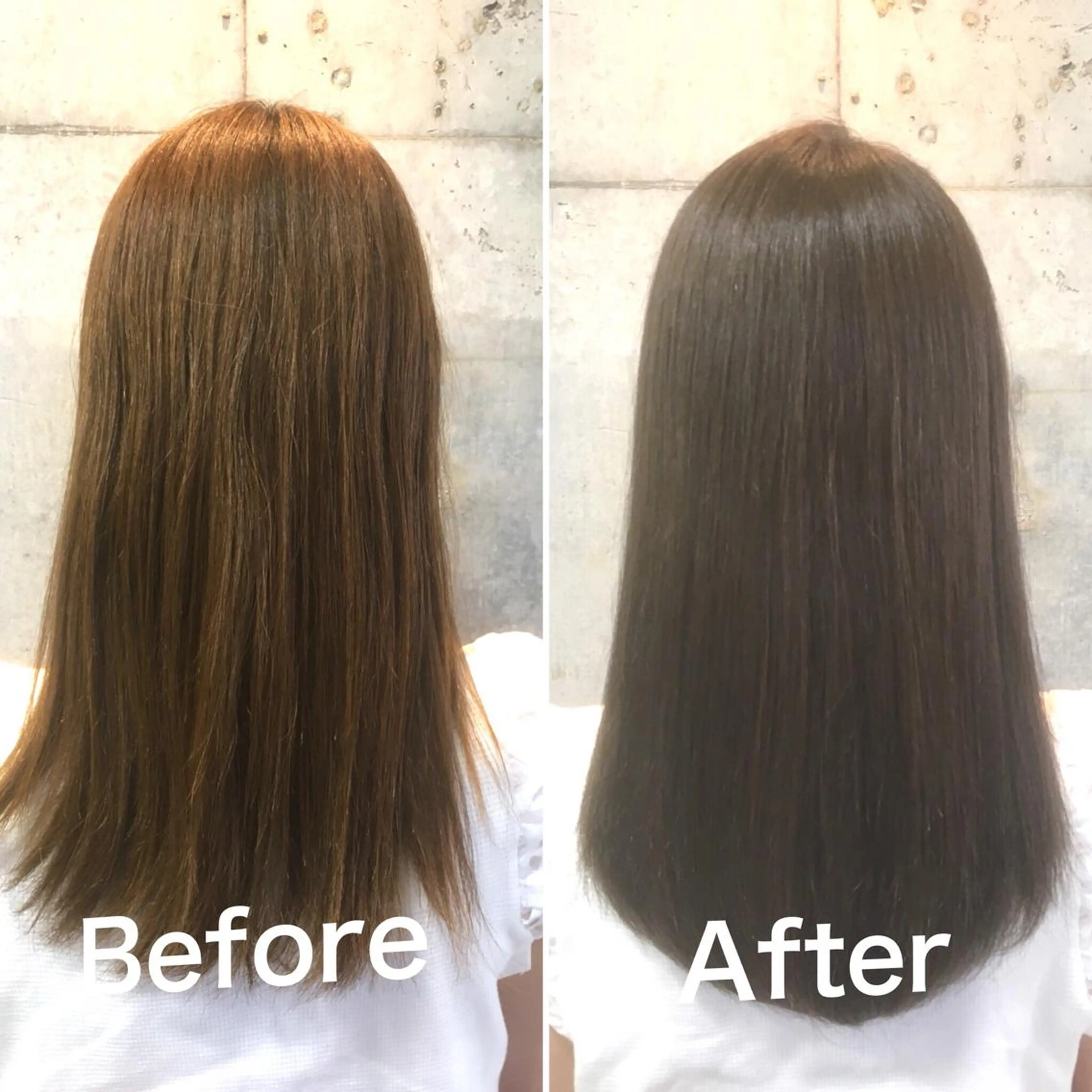 カラー アディクシーカラー オレンジ シルバー カット トリートメント 佐瀬竜矢PRIMAL /portのヘアスタイル