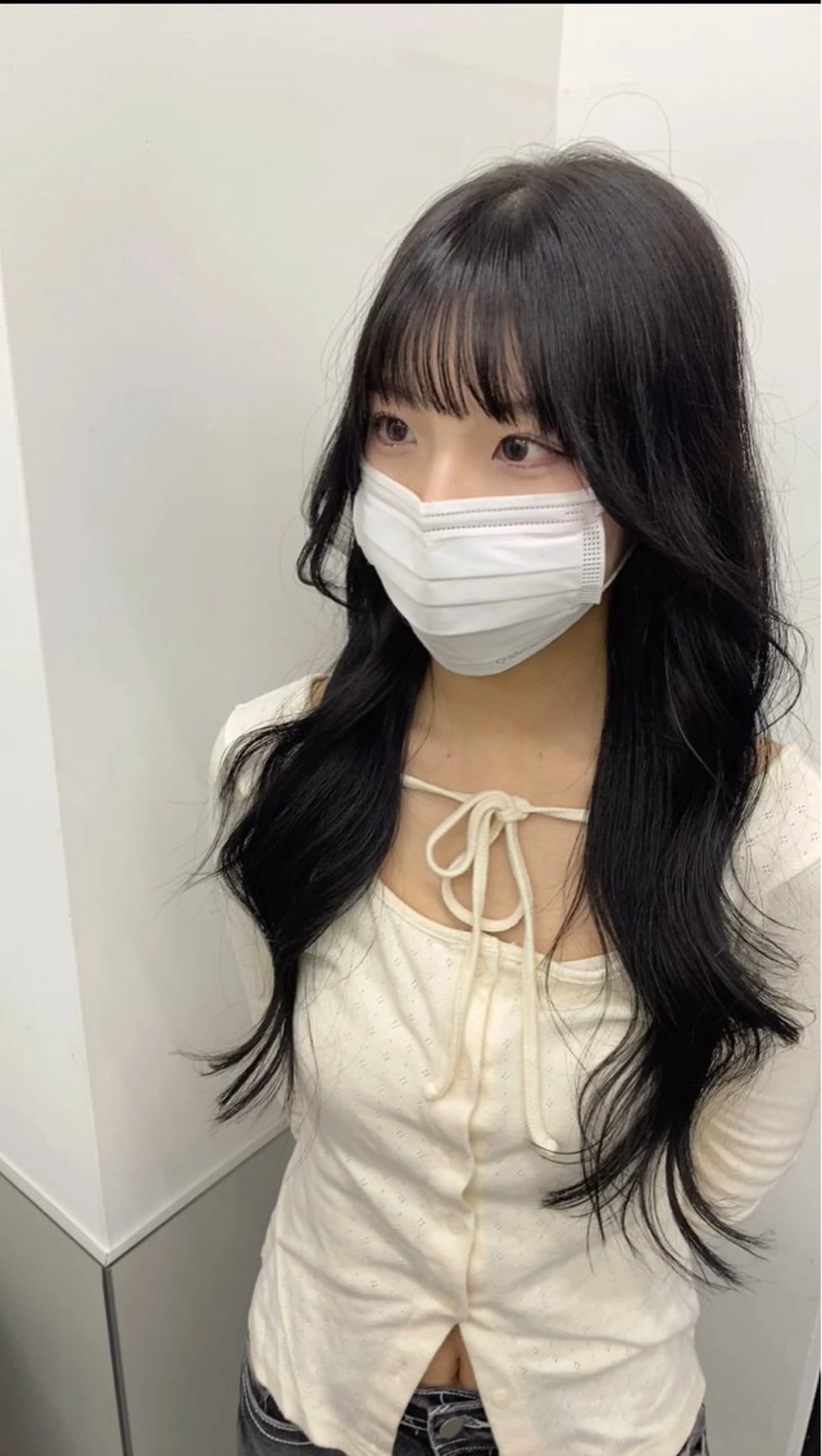 ロング 韓国風ヘア レイヤーカット カット ヘアカラー トリートメント GO TODAY シェアサロン 町田店所属・韓国ヘア🇰🇷 スズキのヘアスタイル