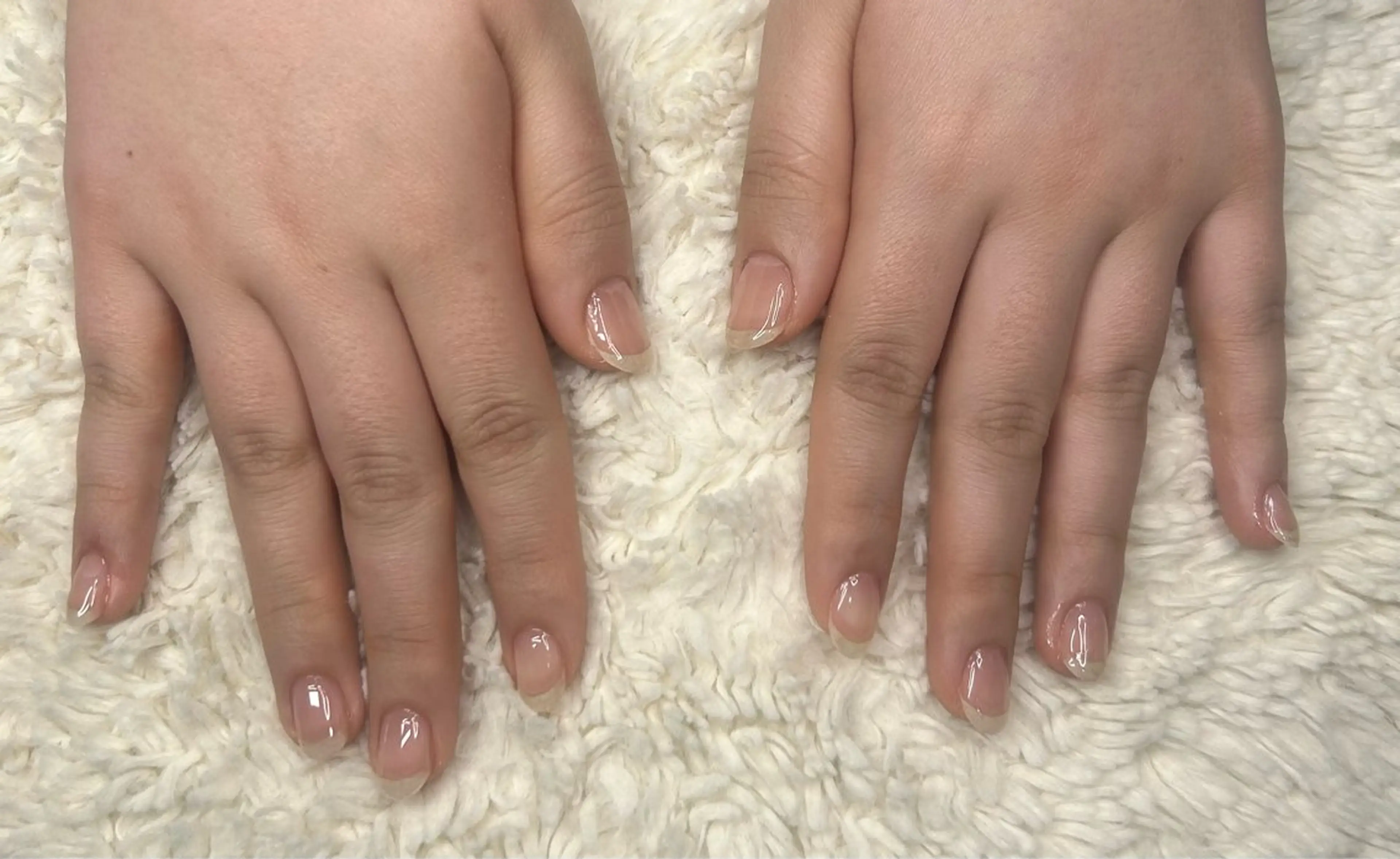 ネイル クリアネイル nailroom HARU.のネイルデザイン