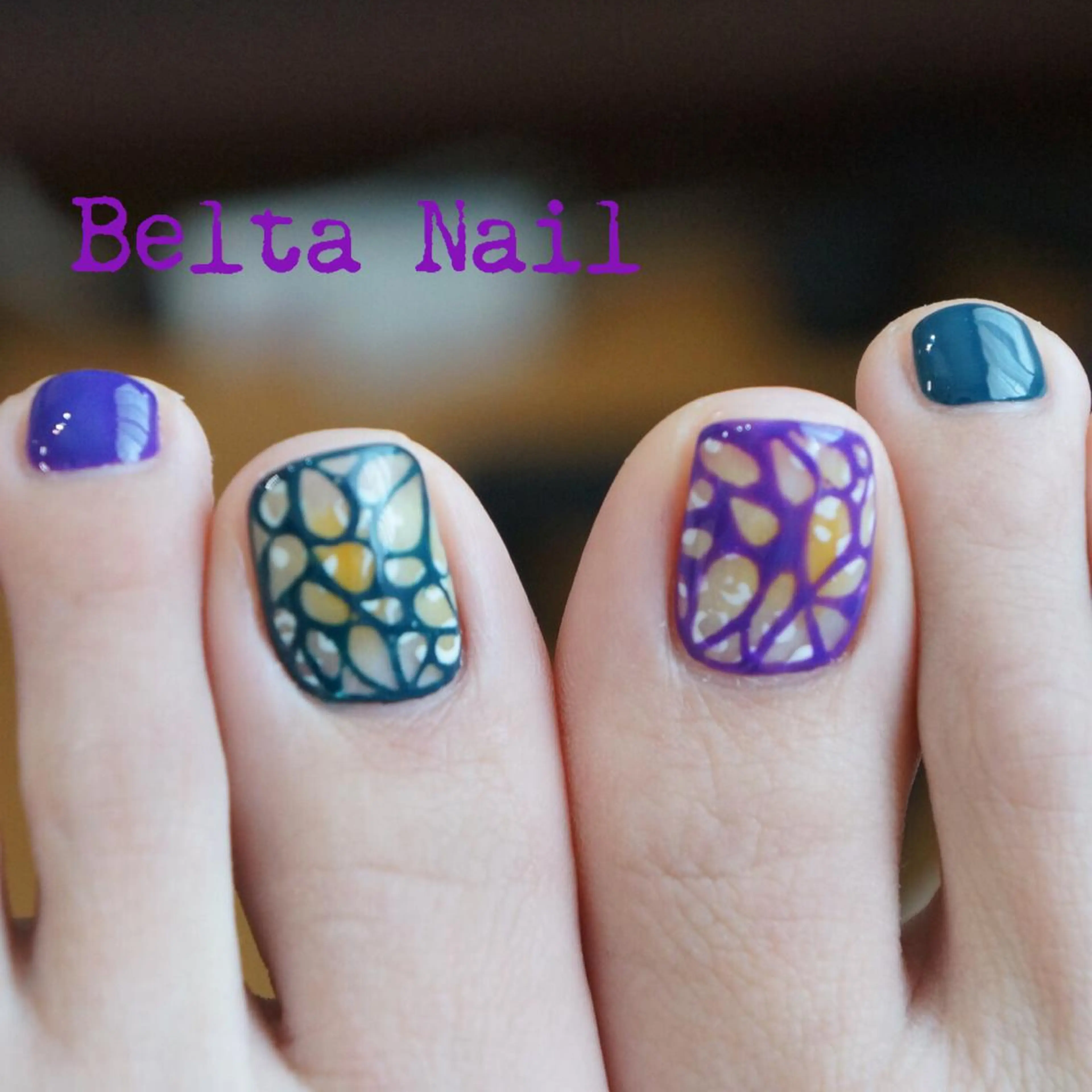 ネイル フットネイル BELTA NAILのネイルデザイン