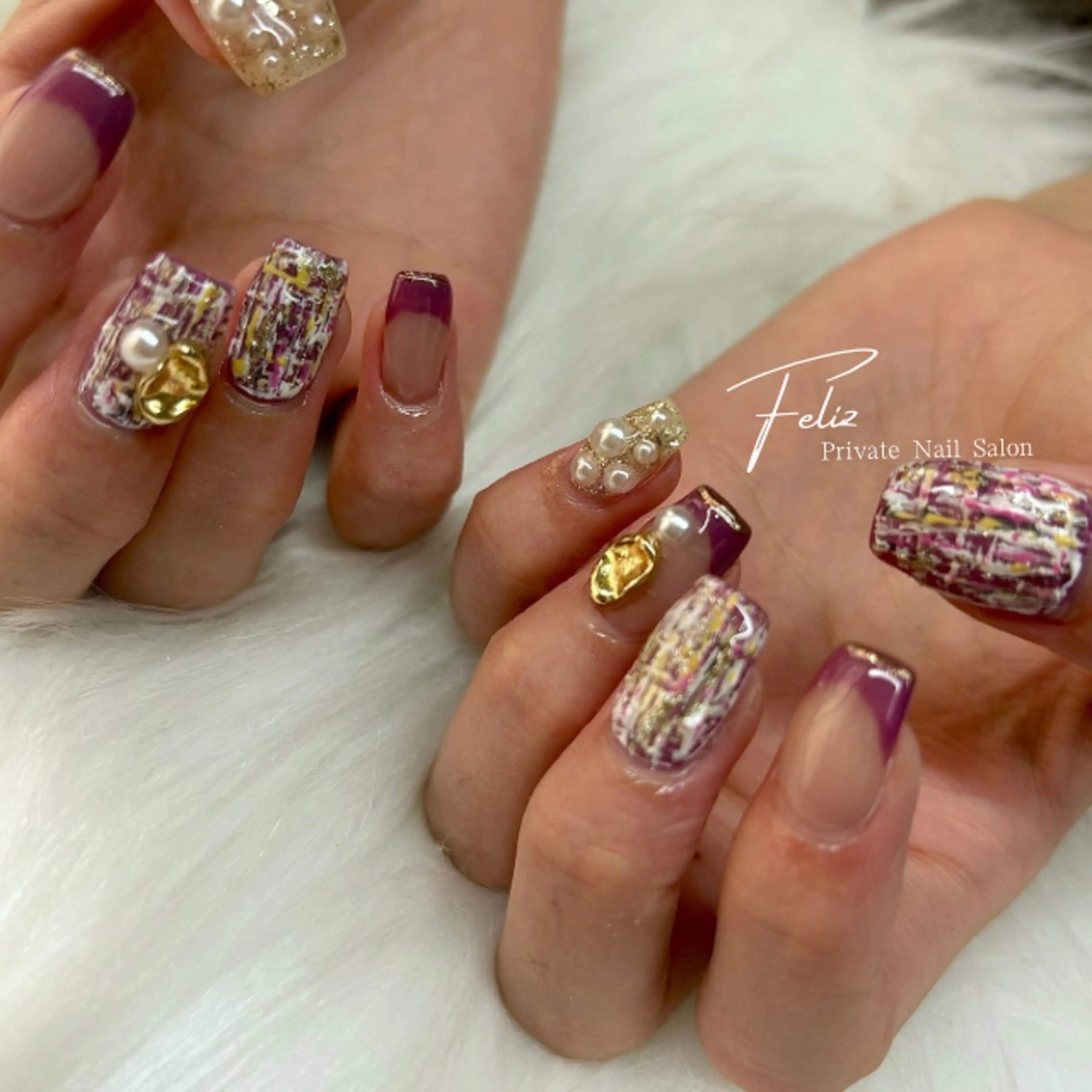 ネイル ハンドネイル ハンドケア Feliz所属・Feliz 楽しいネイルサロンのネイルデザイン