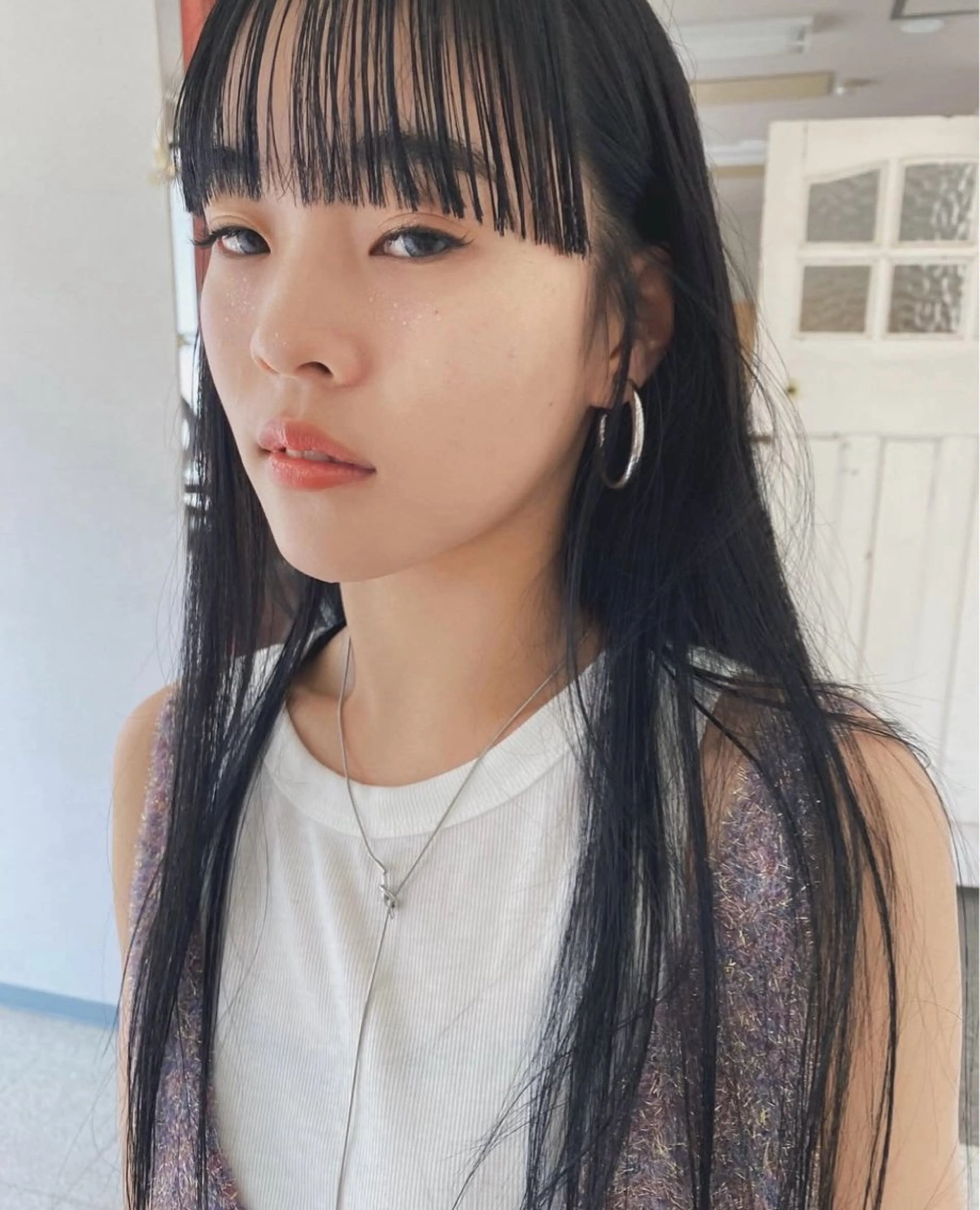 ロング ワイドバング R'oti所属・roti miyabiのヘアスタイル