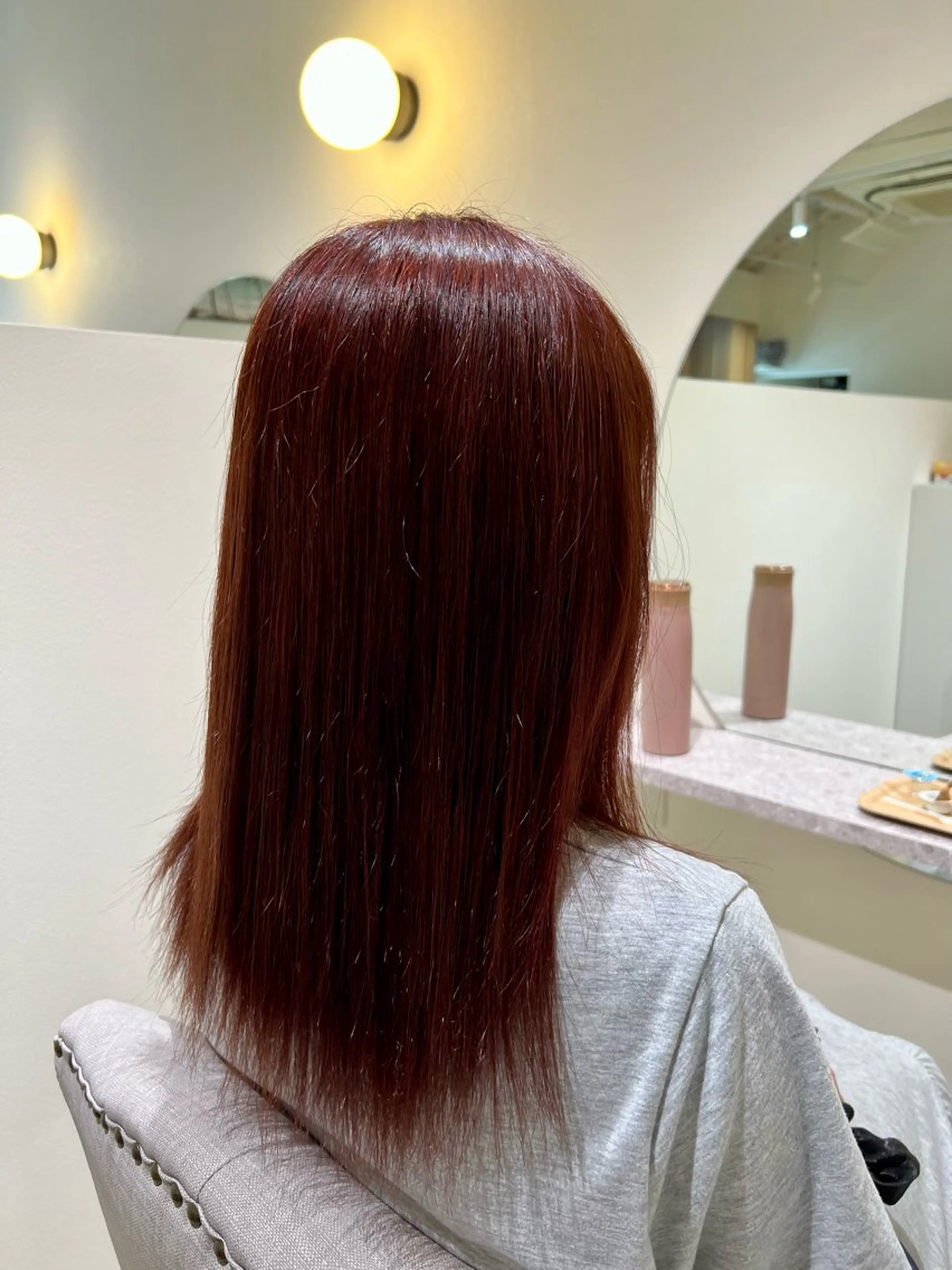 ミディアム カラー Academy 家坂のヘアスタイル