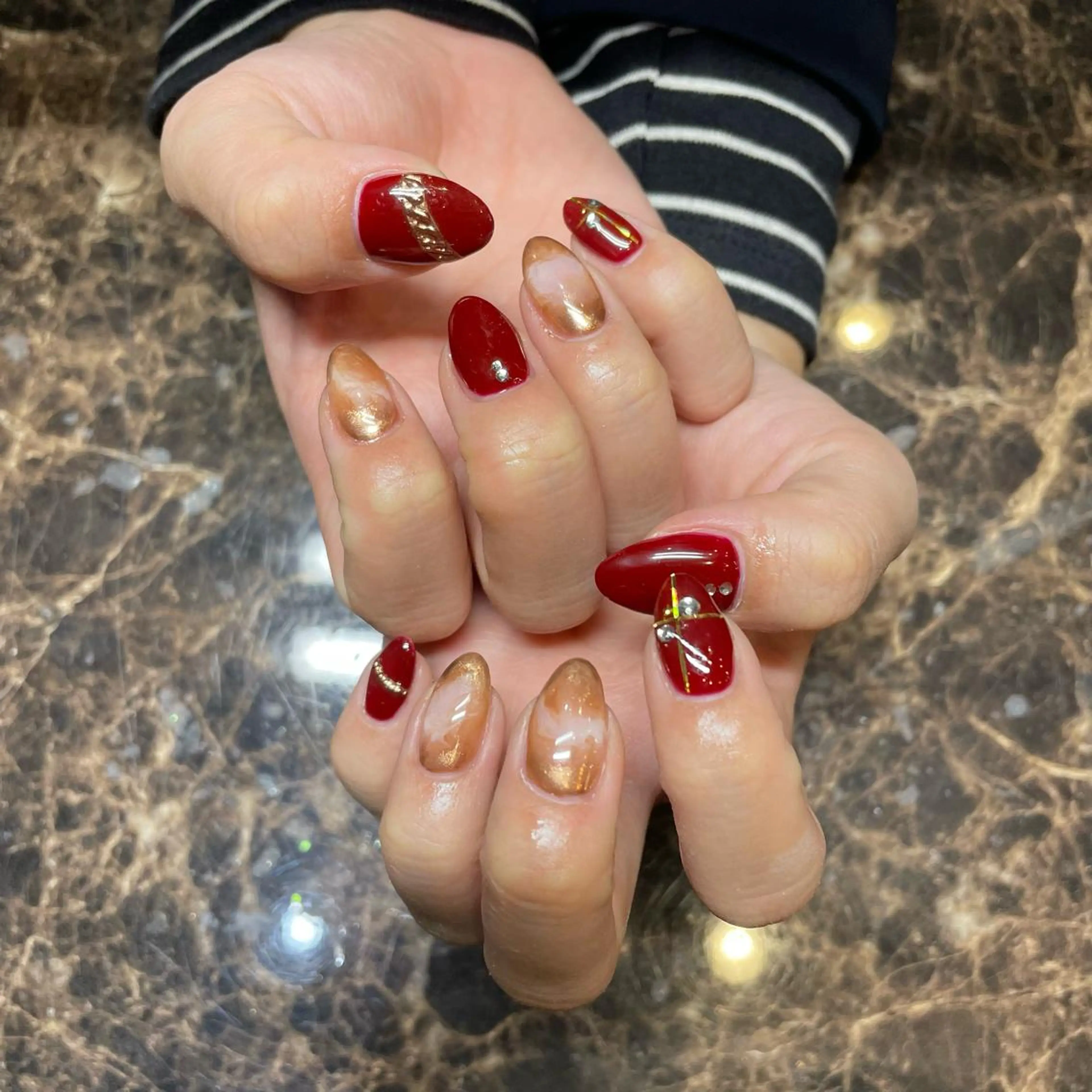 ネイル ハンドネイル IROHA Nail 堺雛薫のネイルデザイン