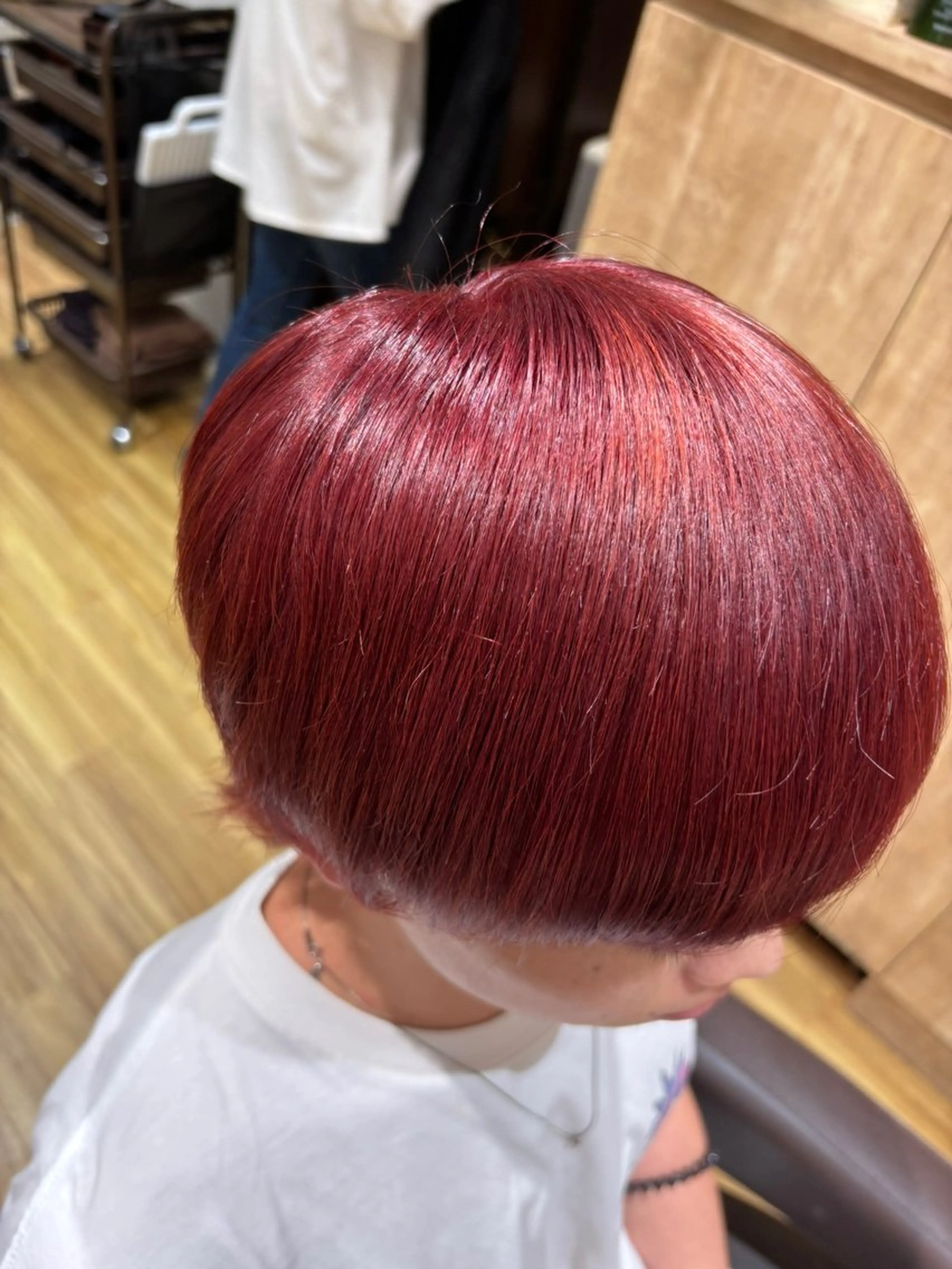 ミディアム カラー メンズ 渡辺 大雅のヘアスタイル