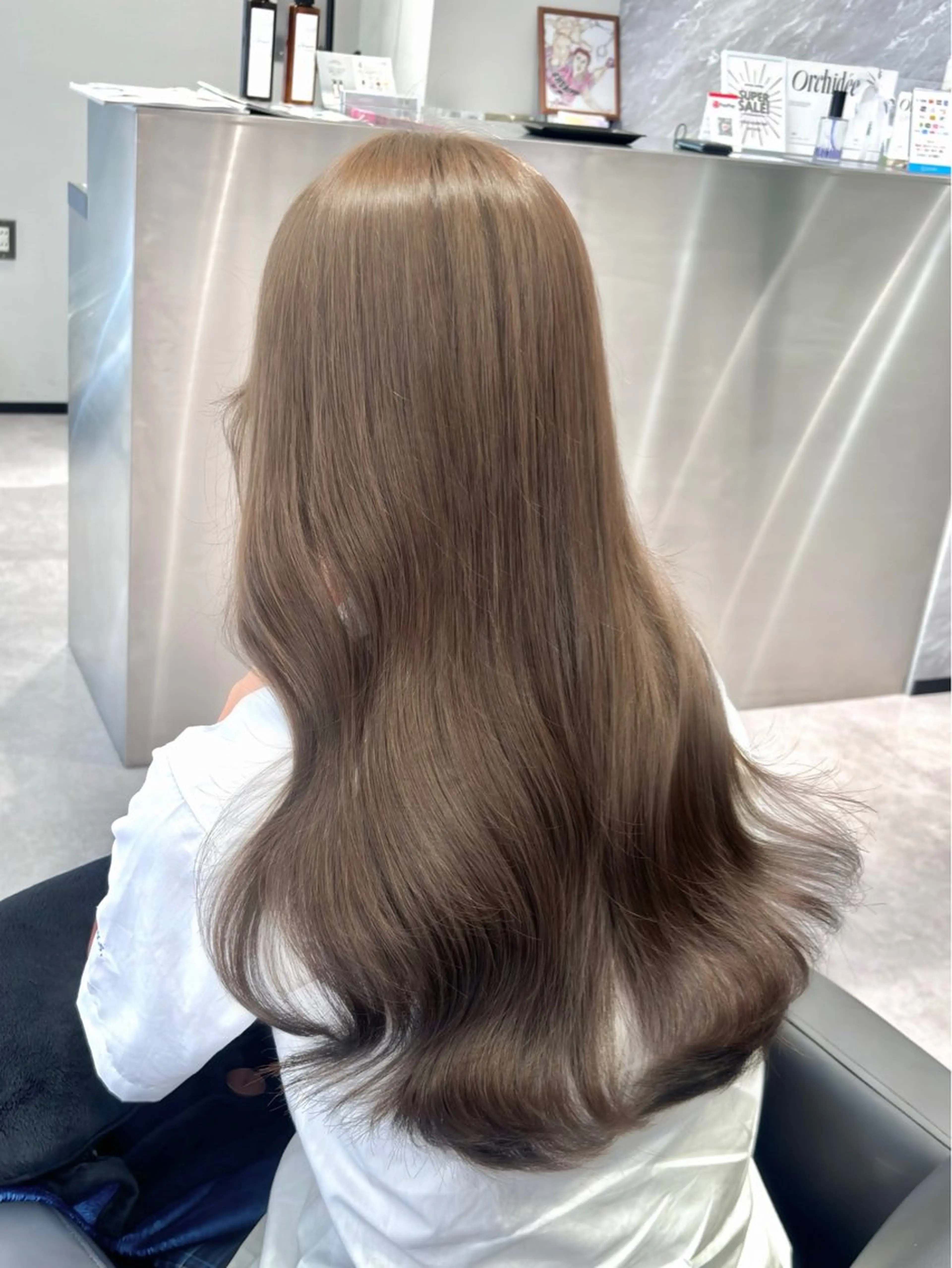 ❤️‍🔥モデル様限定❤️‍🔥憧れのカラーに✨ブリーチなしダブルカラー🫧の写真