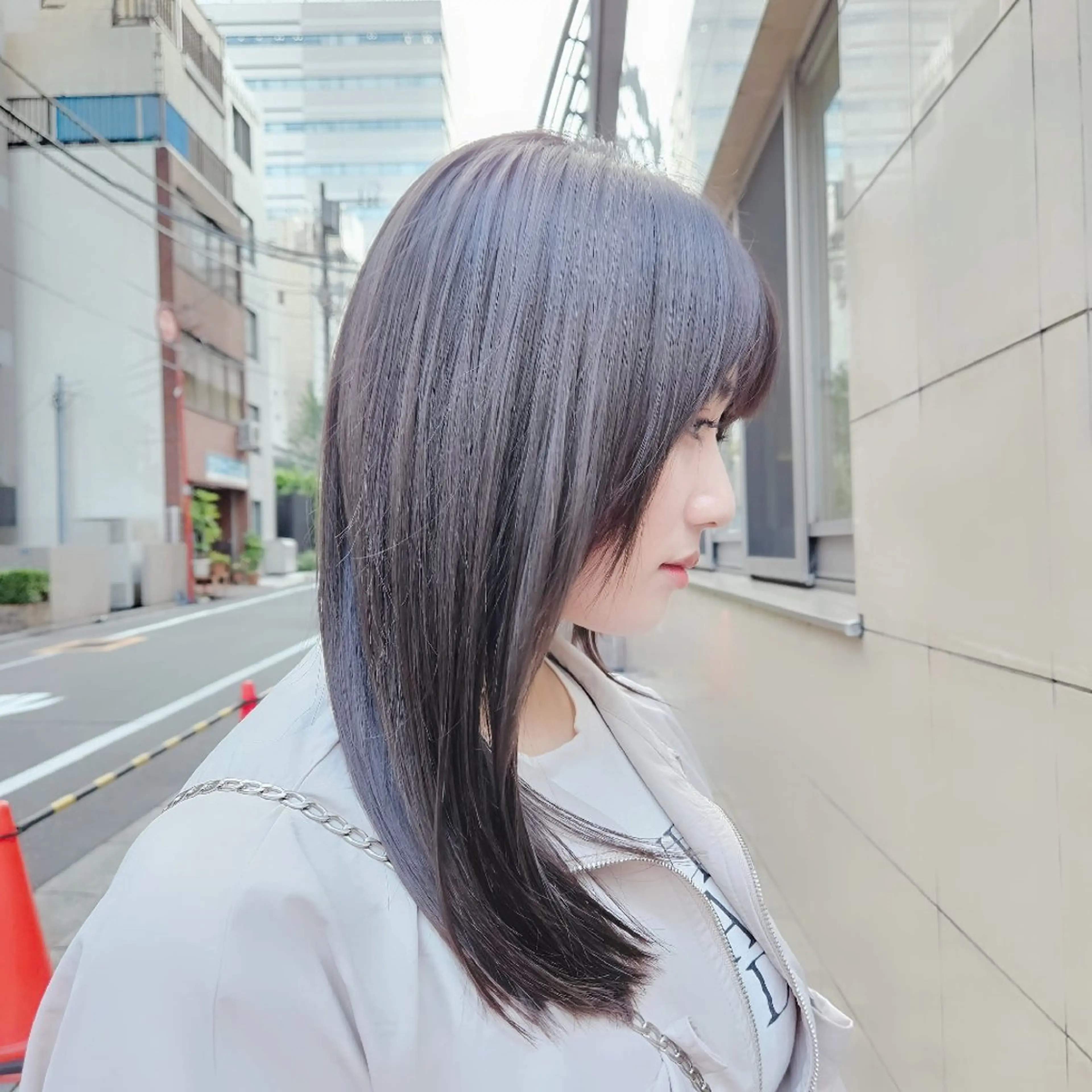 ミディアム 内藤 旭のヘアスタイル