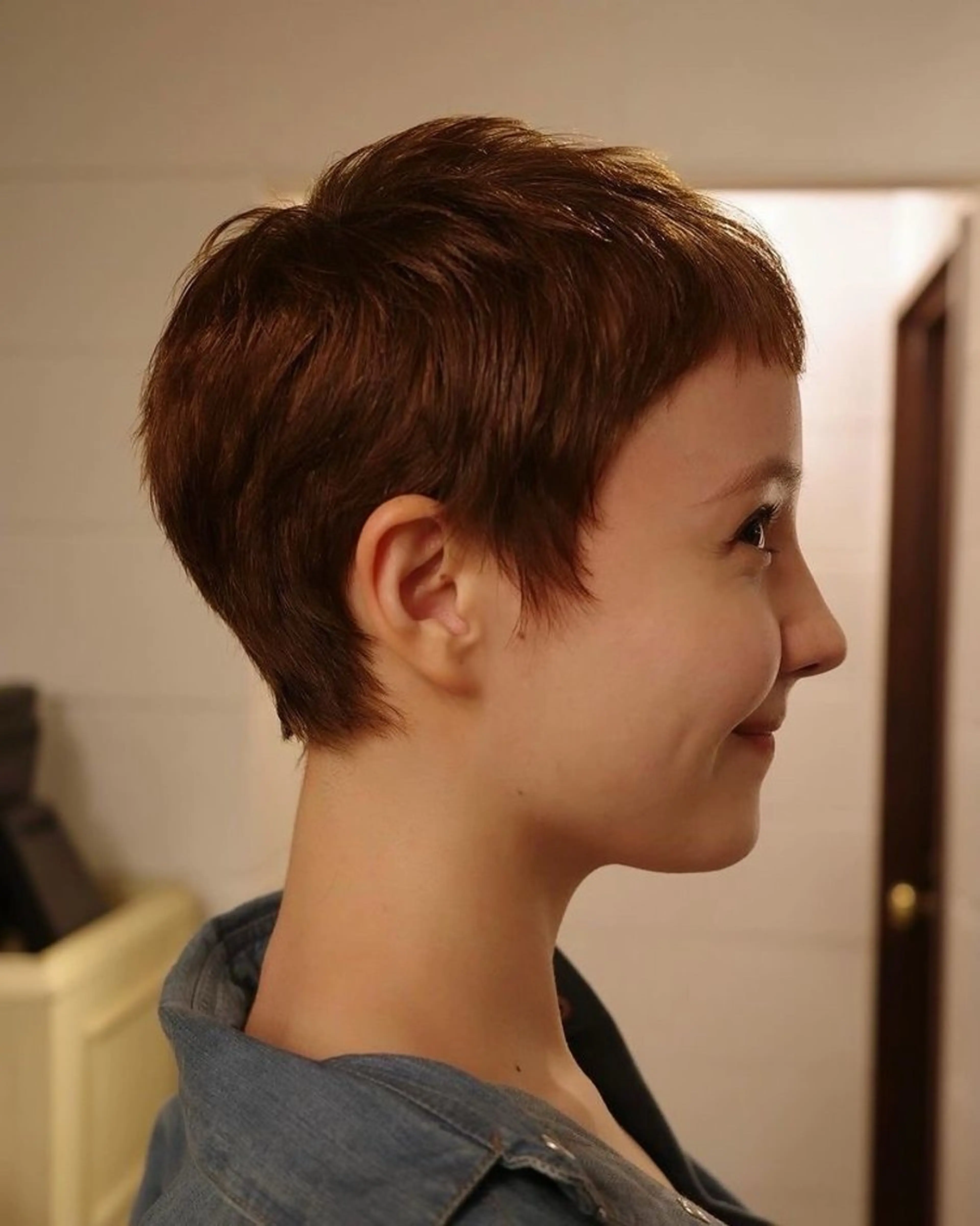 ショート ショートレイヤー ベリーショート レイヤーカット ショートヘア 🌿ボブ パーマ高橋啓太🌿のヘアスタイル