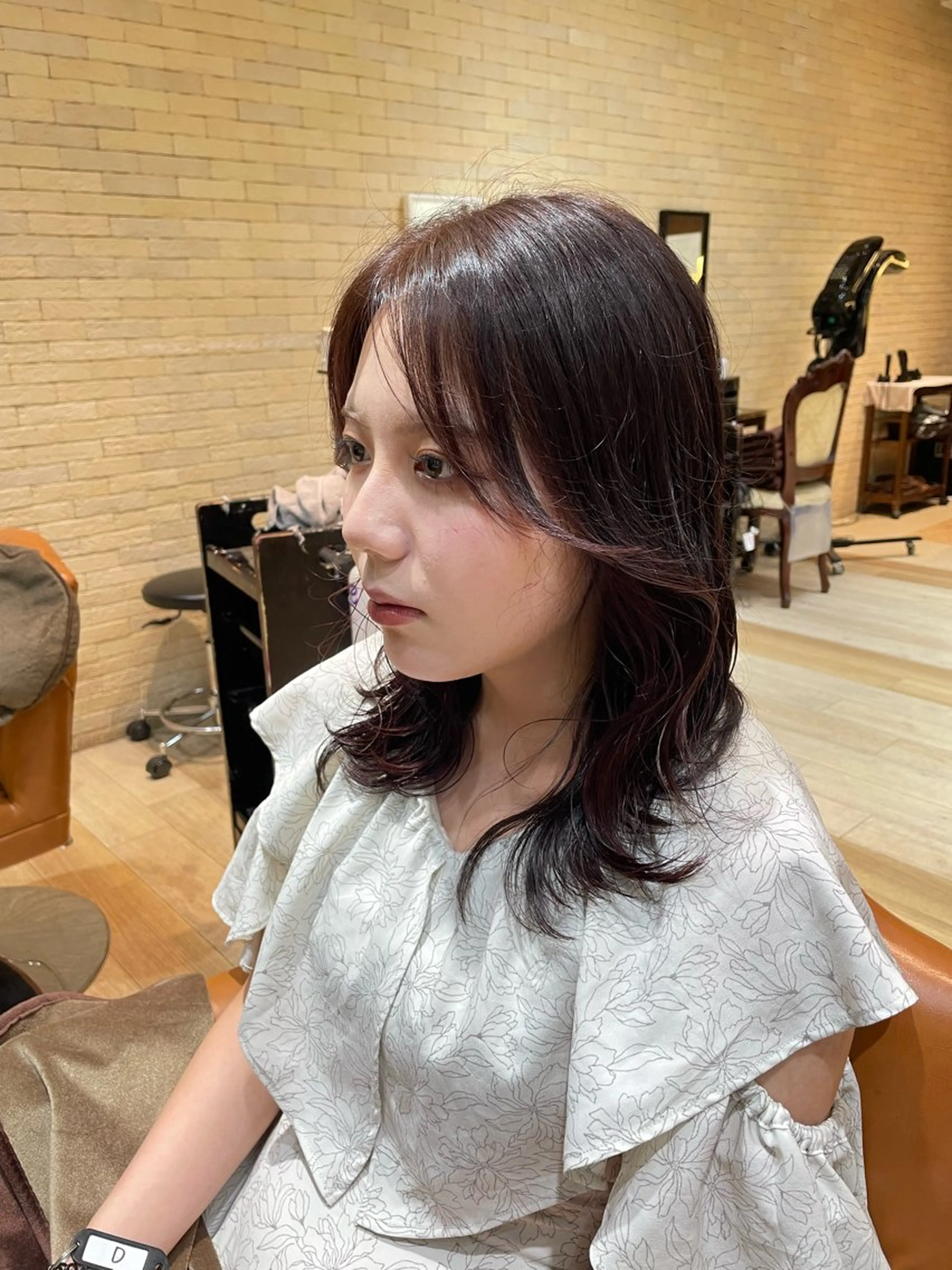 セミロング 亀川蓮 Agu hairのヘアスタイル